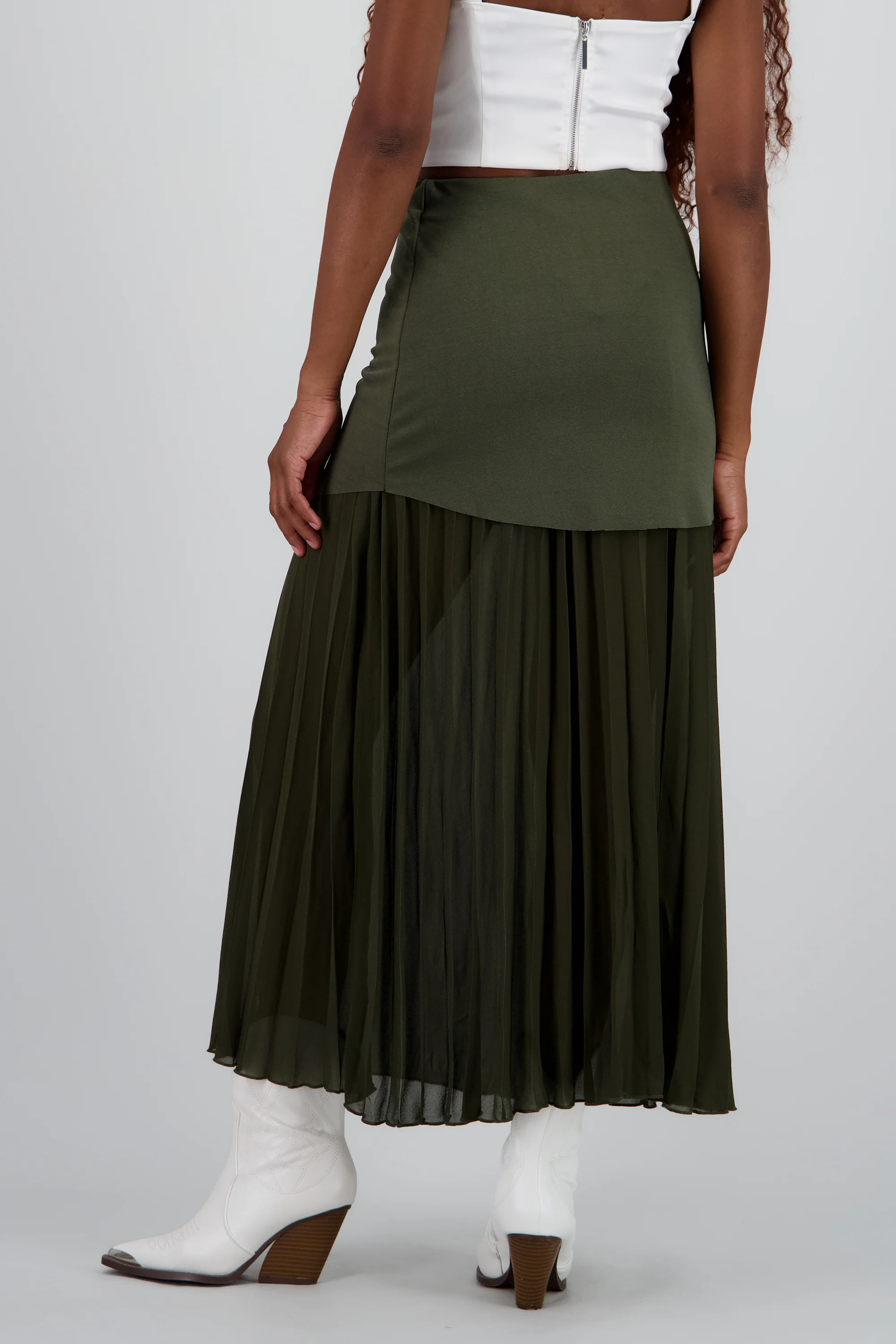 Falda midi transparencia - Image 4