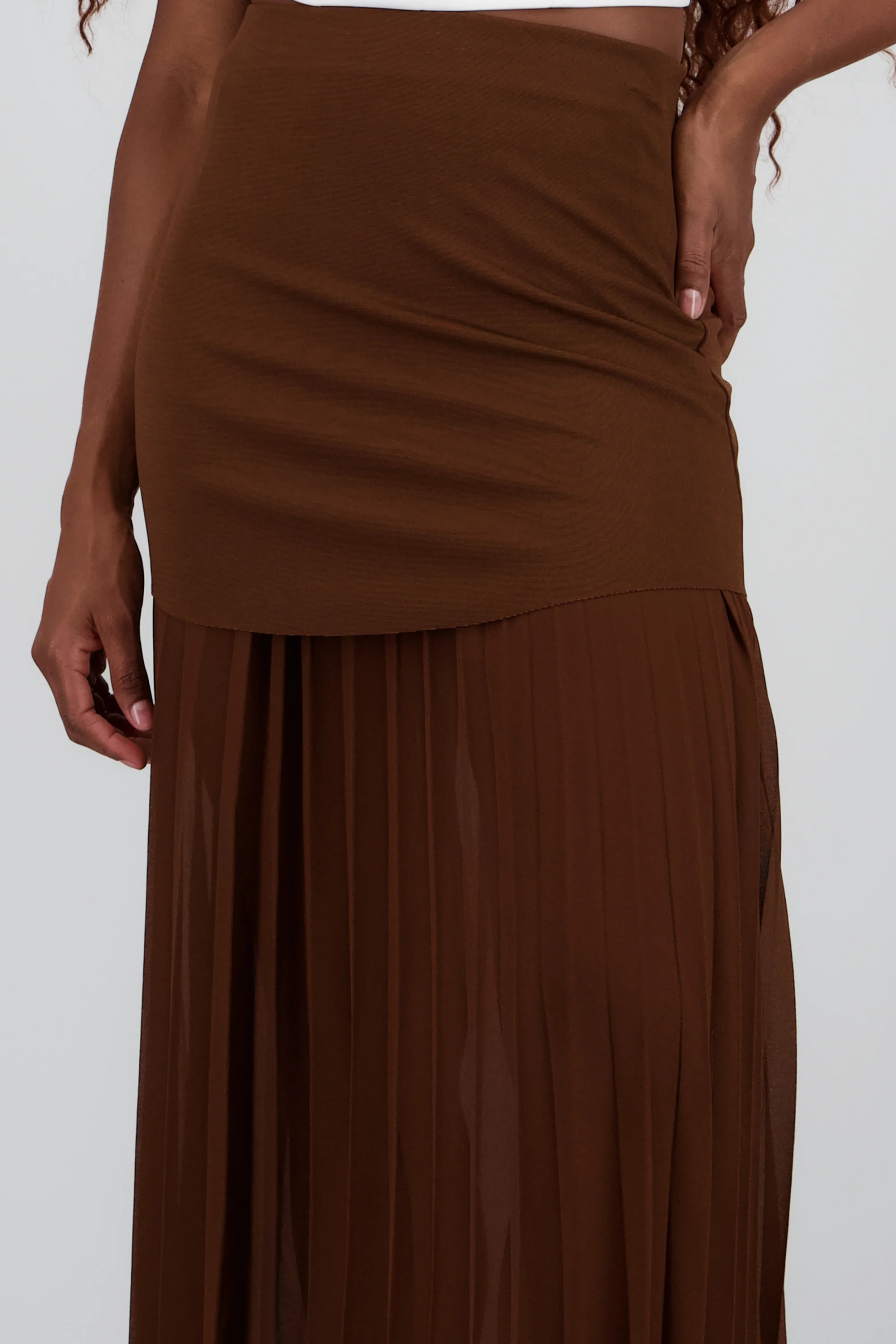 Falda midi transparencia - Image 5