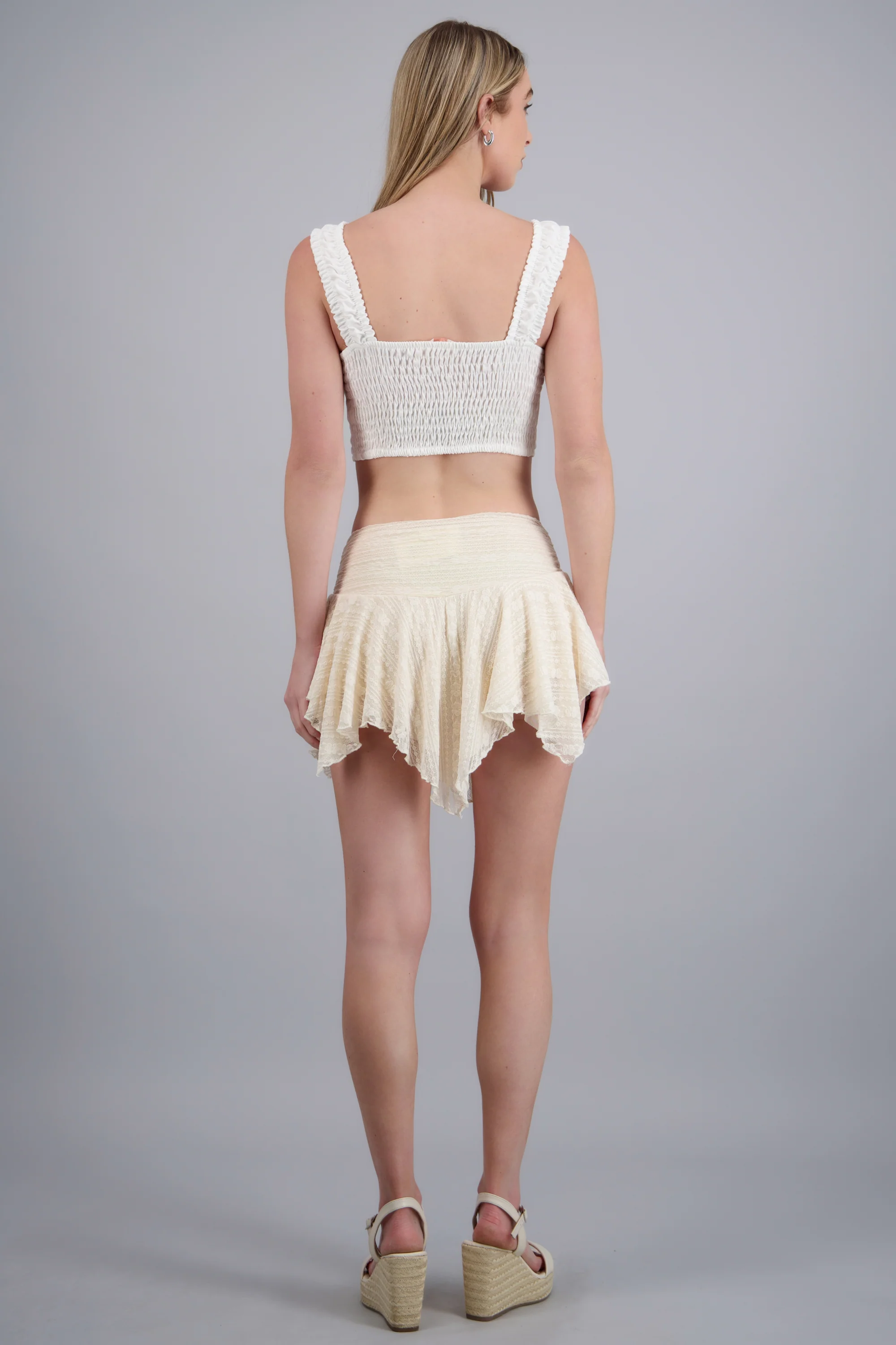 Falda mini encaje - Image 4