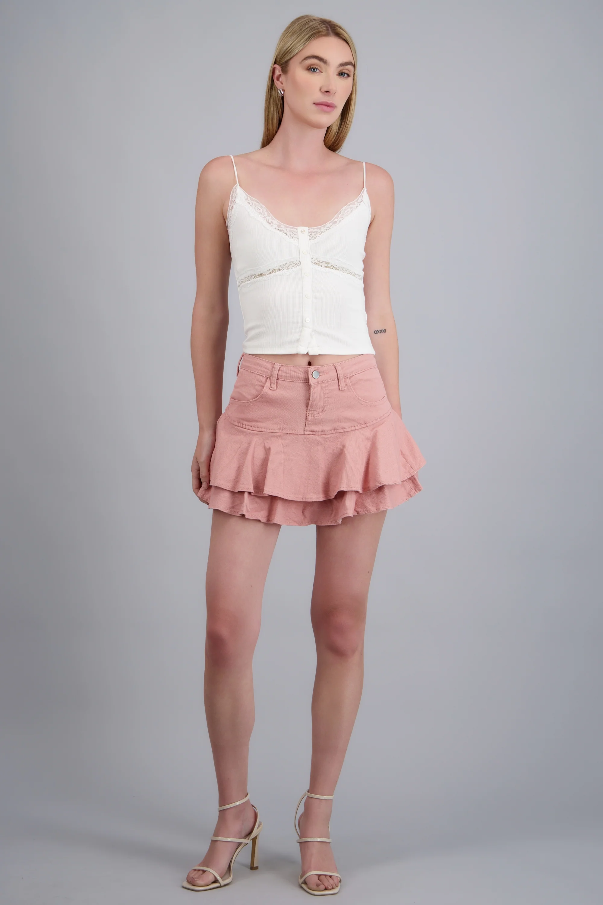 FALDA SHORT DENIM OLANES - Image 3