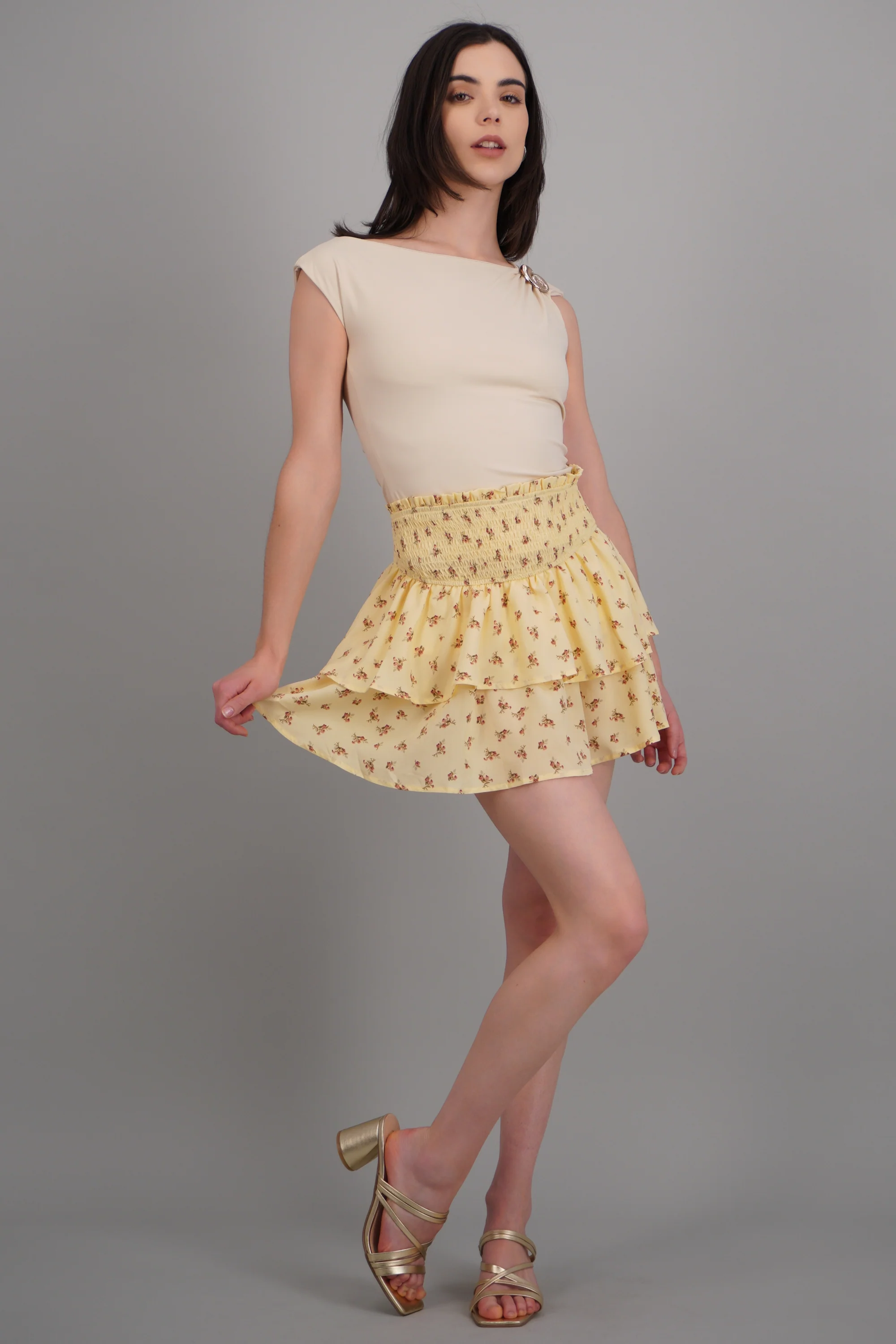 Falda smock doble - Image 2