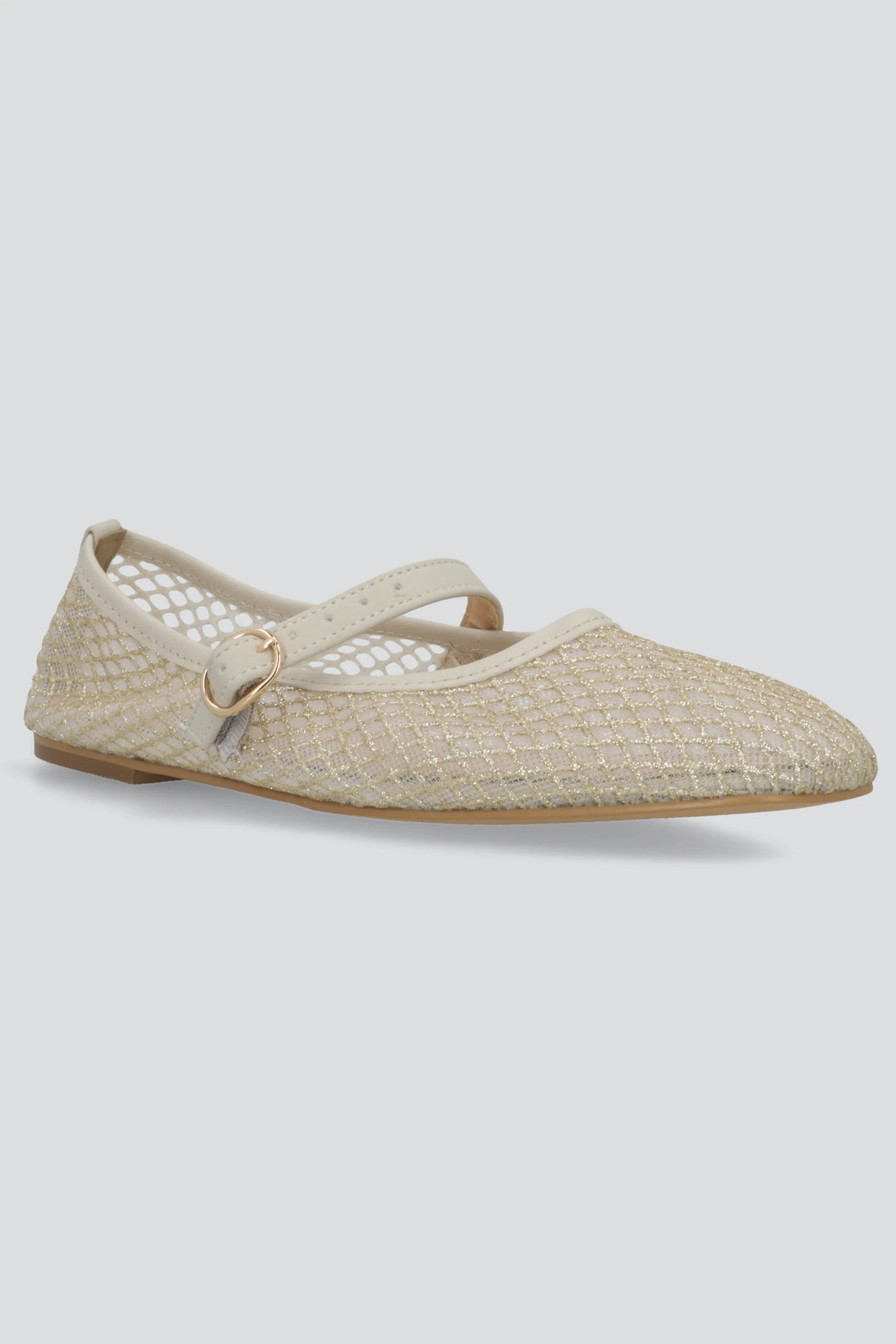Flat malla brillos mary jane - Image 4