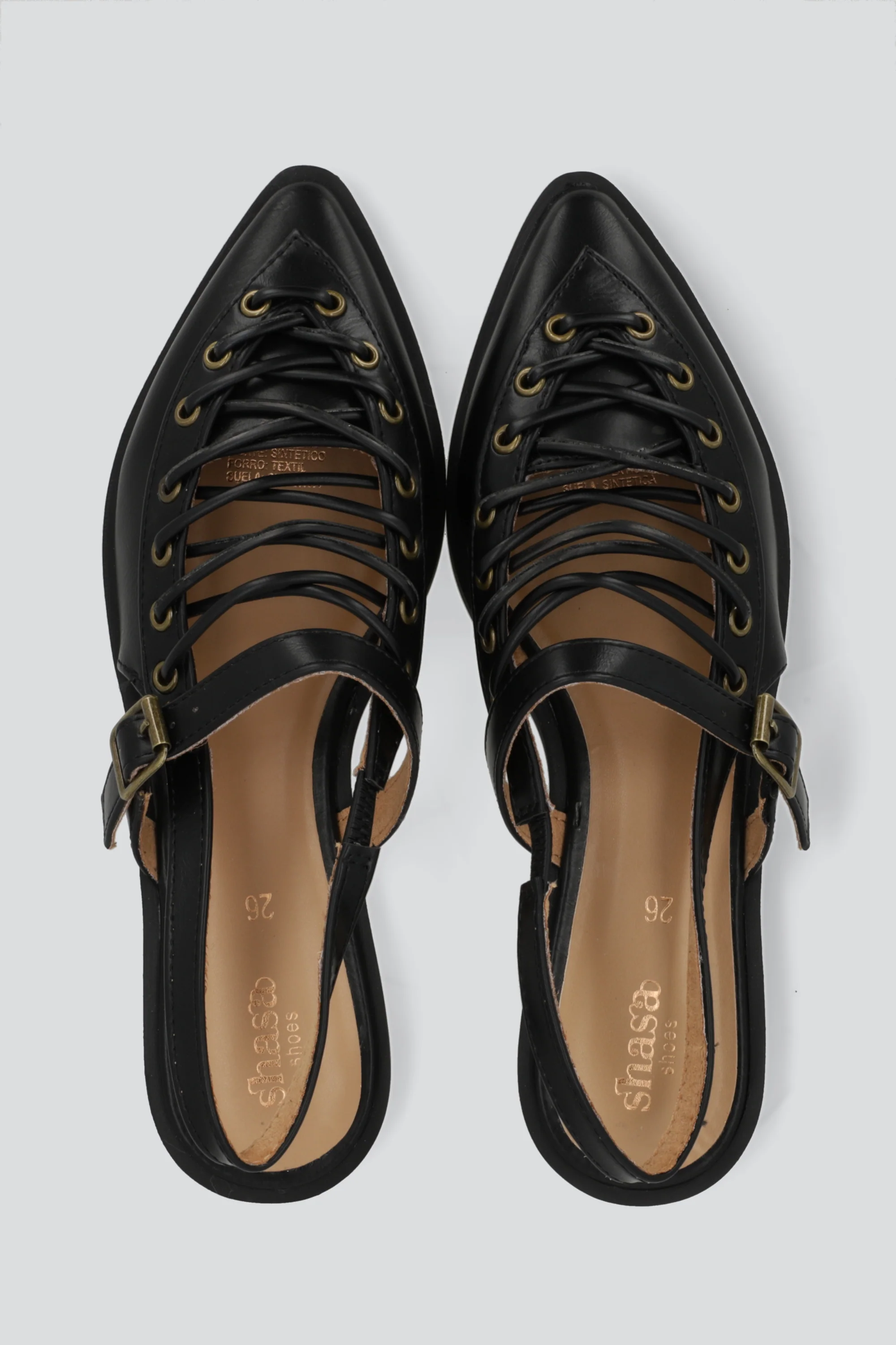 Flat puntal lace slingback - Image 3