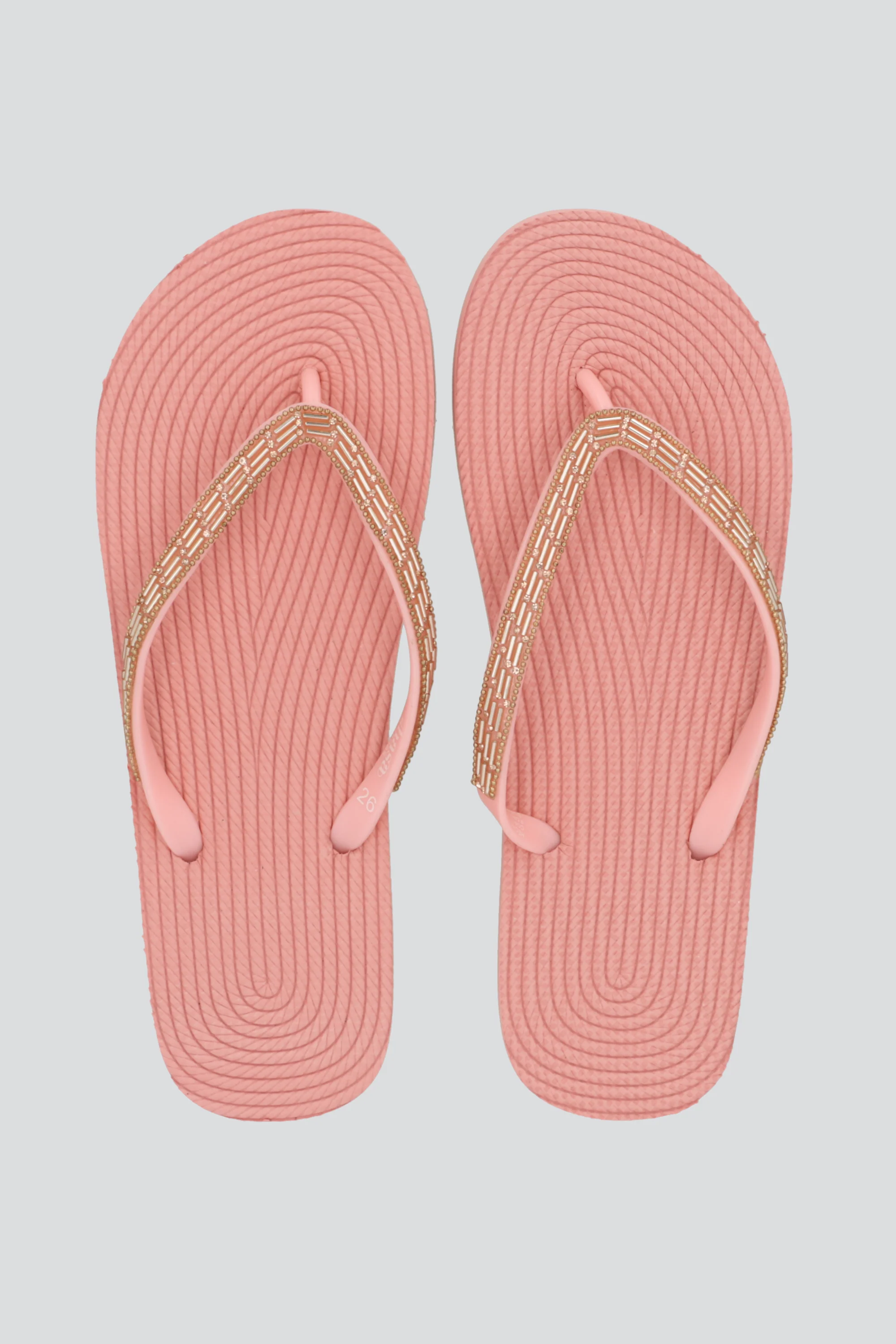 Flip flop chinela brillos largos