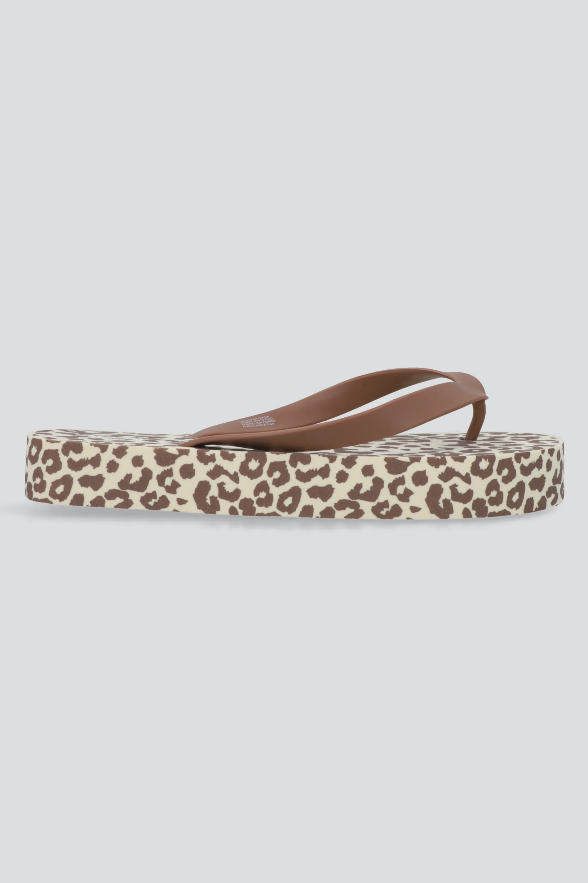 Flip flop plataforma animal print - Image 2