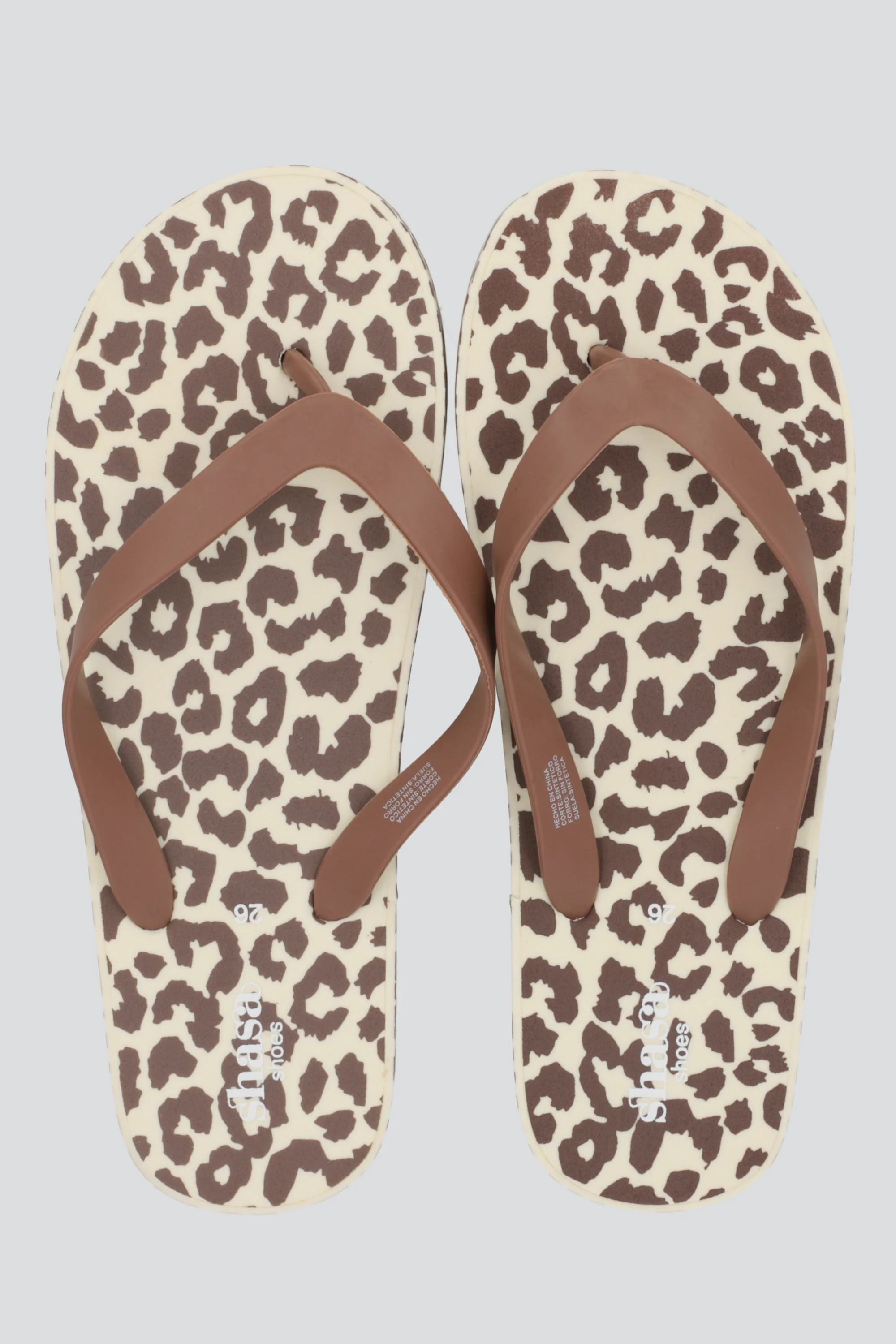 Flip flop plataforma animal print - Image 3