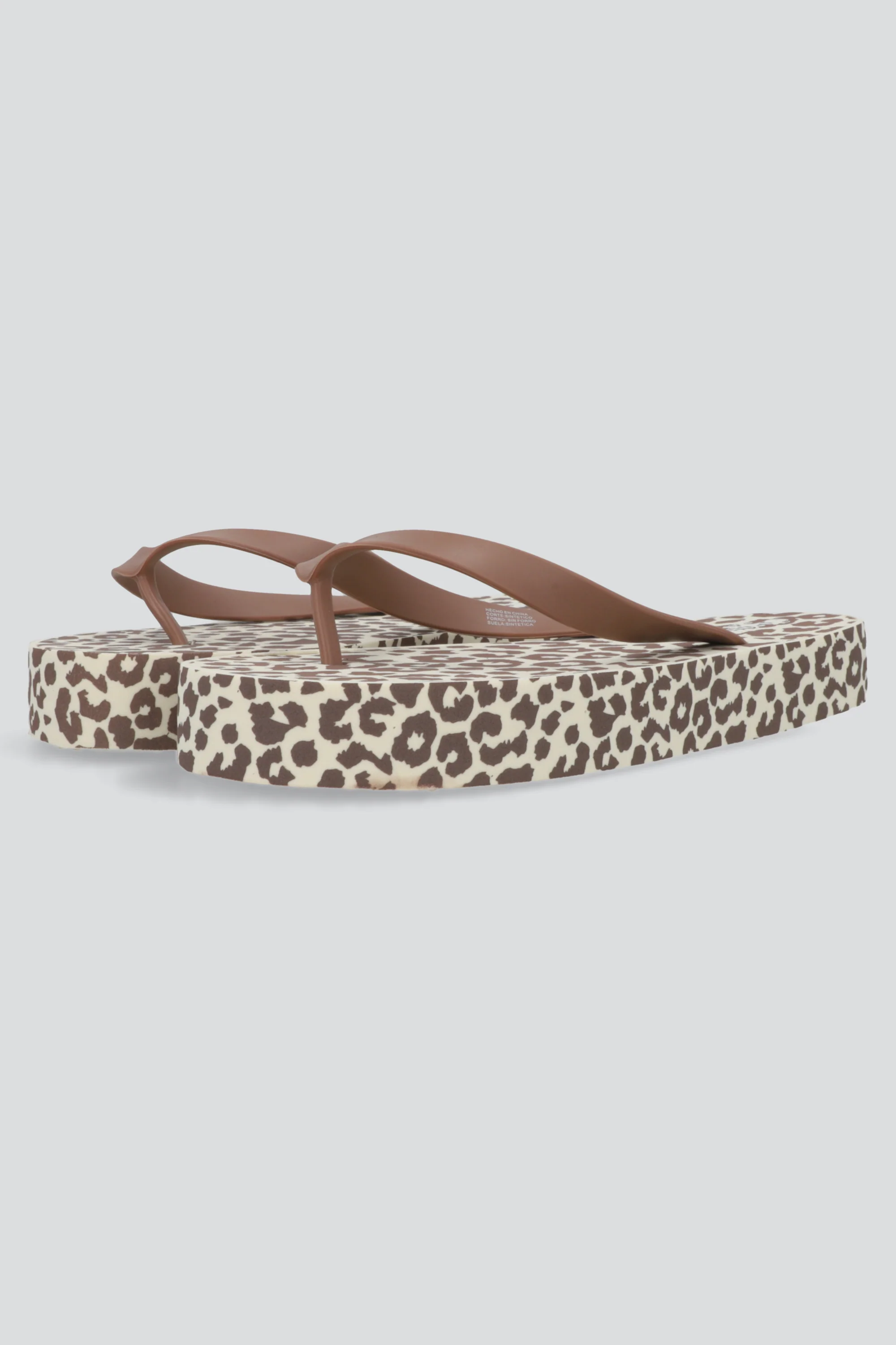 Flip flop plataforma animal print - Image 3
