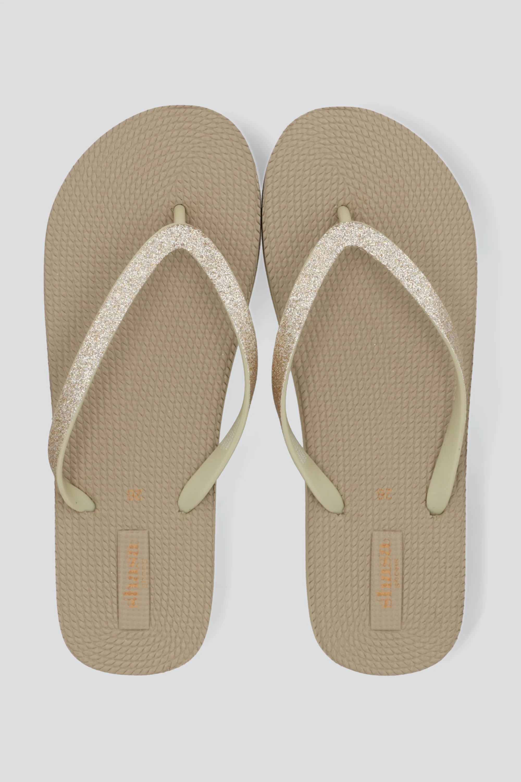 Flip flop plataforma brillos