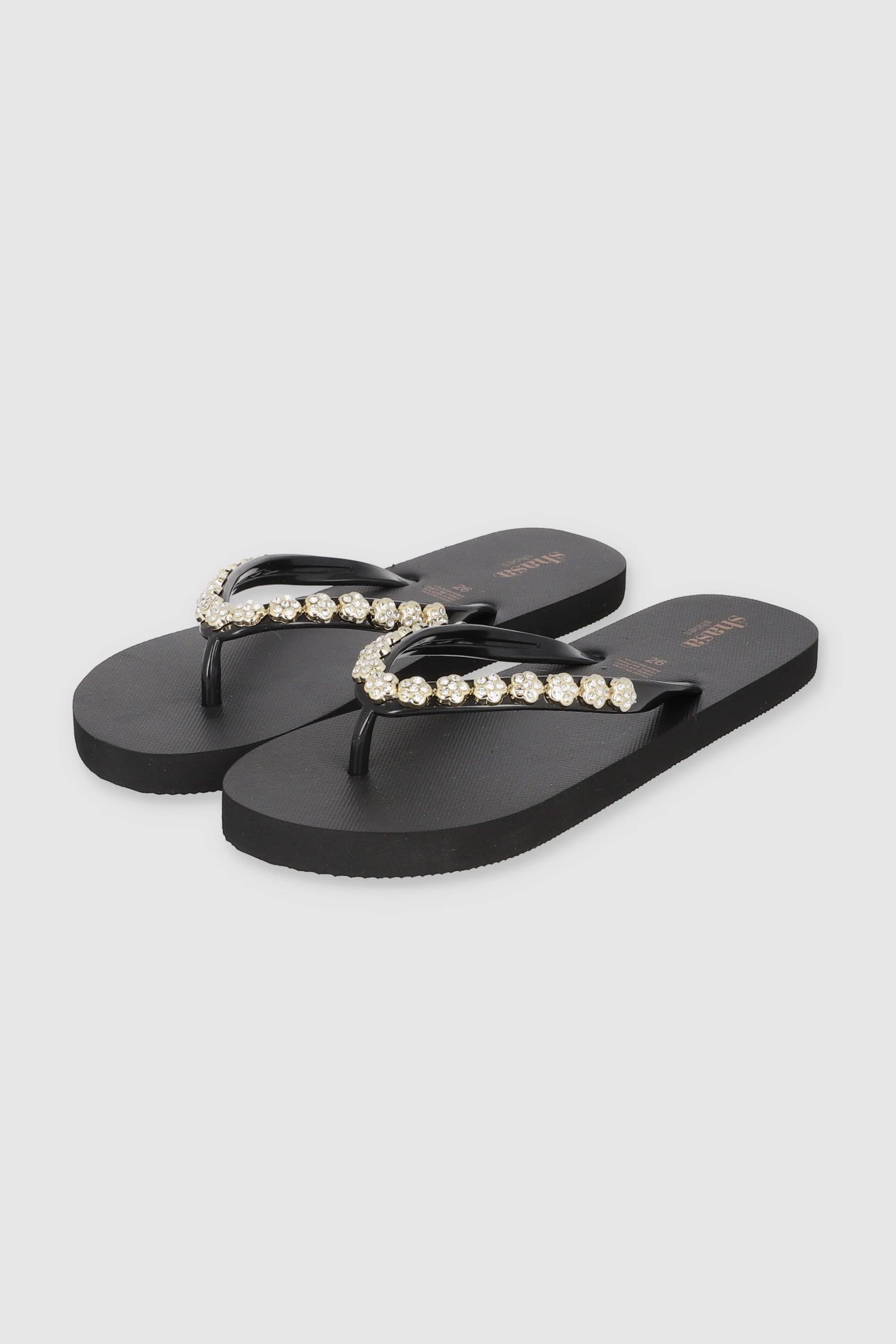 Flip Flops Chinela Flor Brillos - Image 3