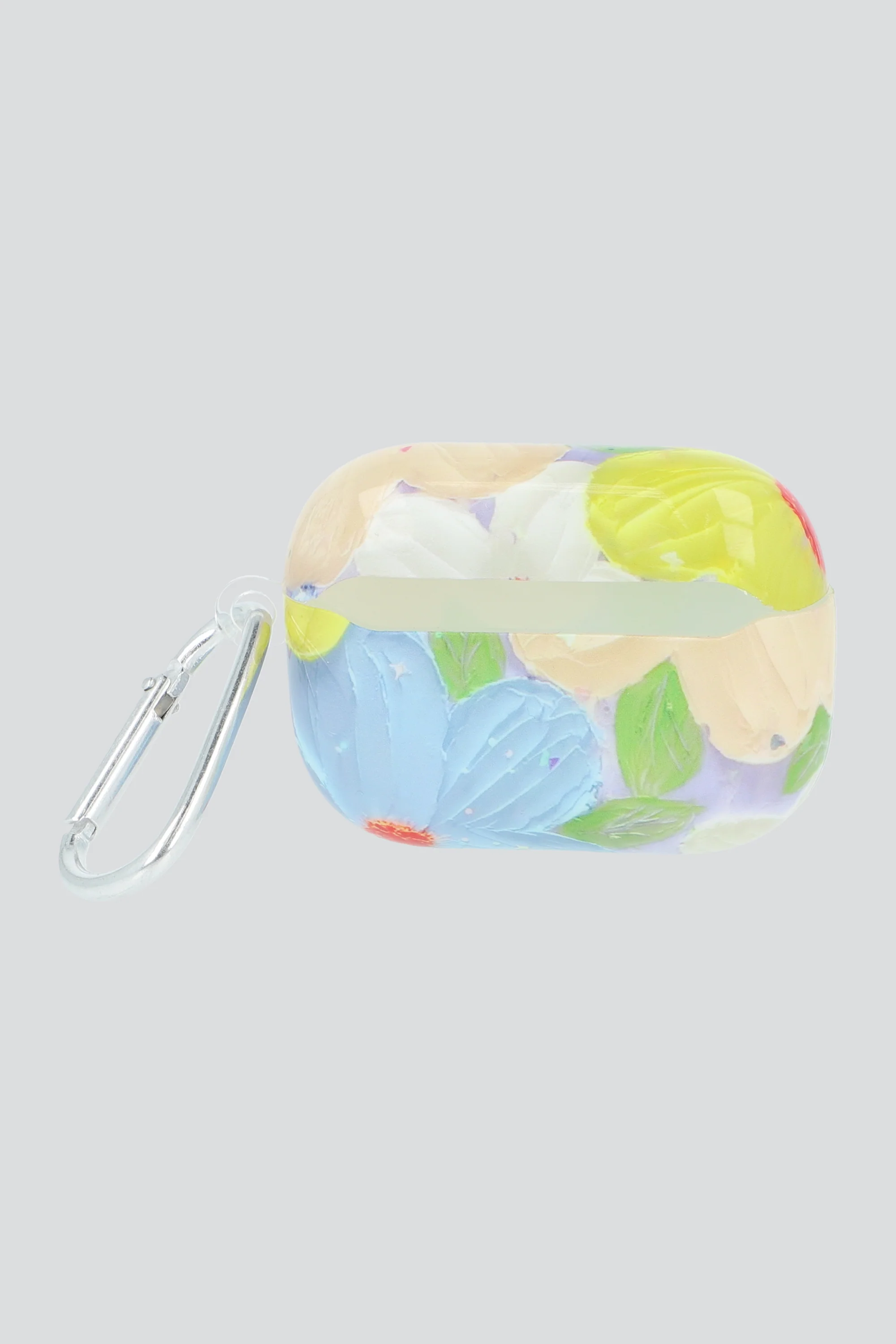 Funda para audifonos flores pintura