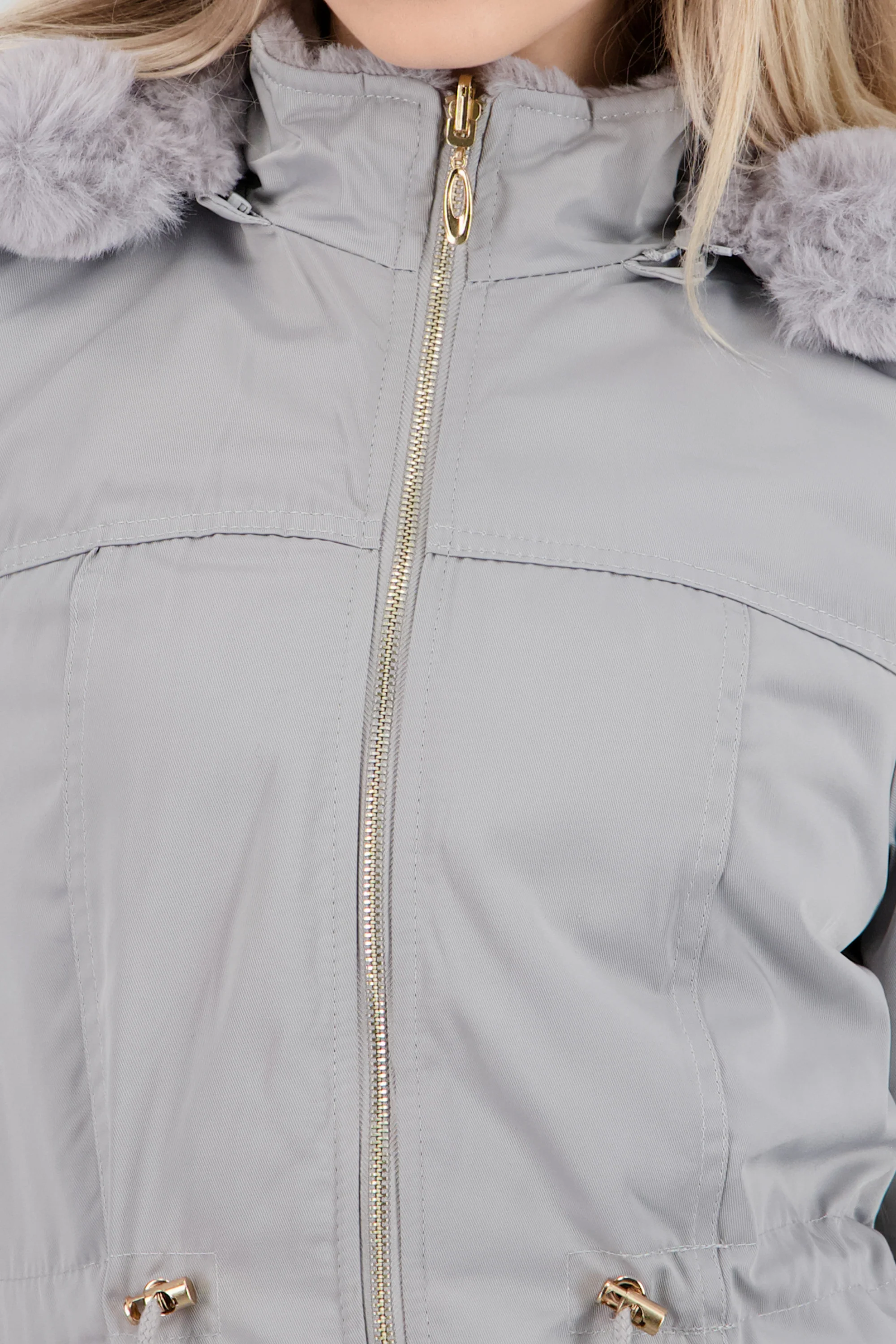 Gabardina gorro jareta - Image 5