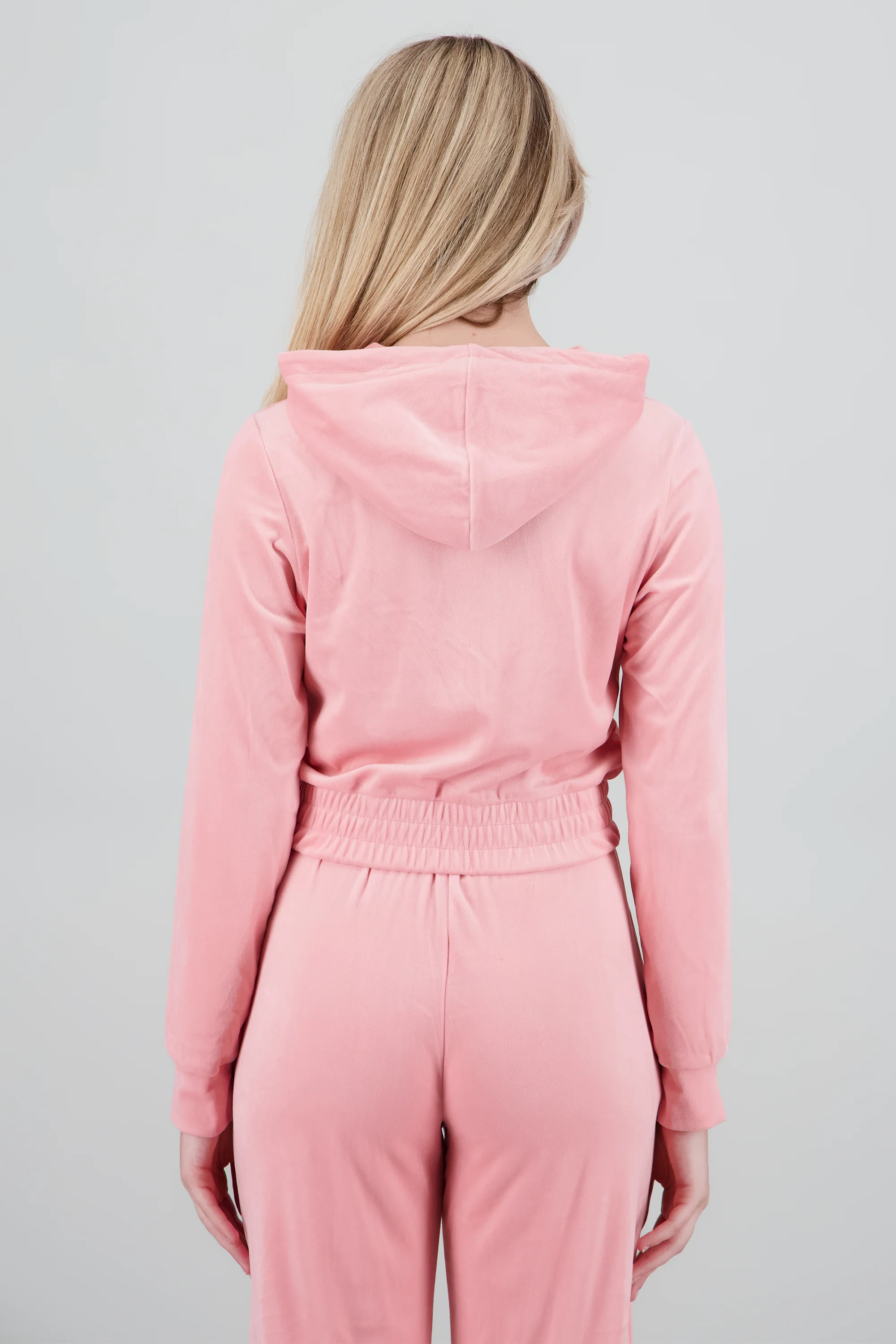 Hoodie velvet cierre - Image 4