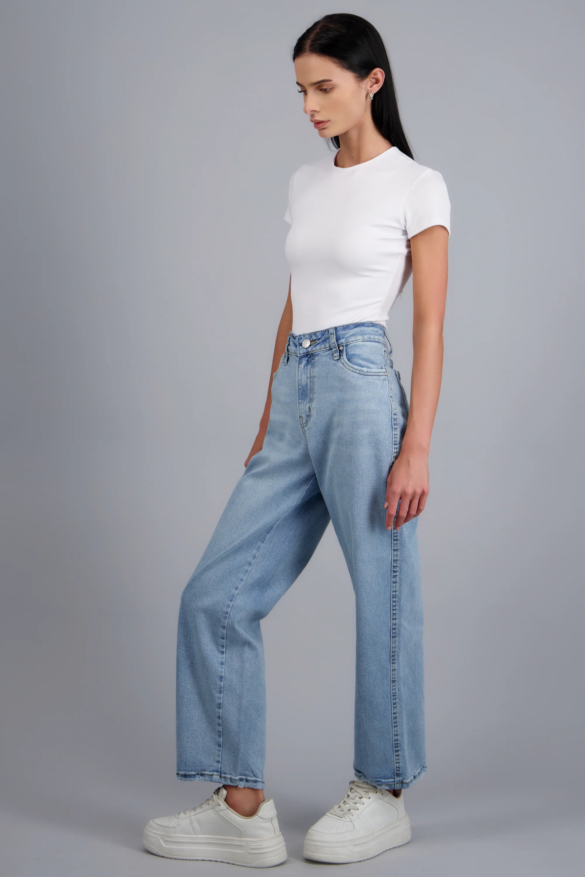 Jeans barrel mid rise - Image 3