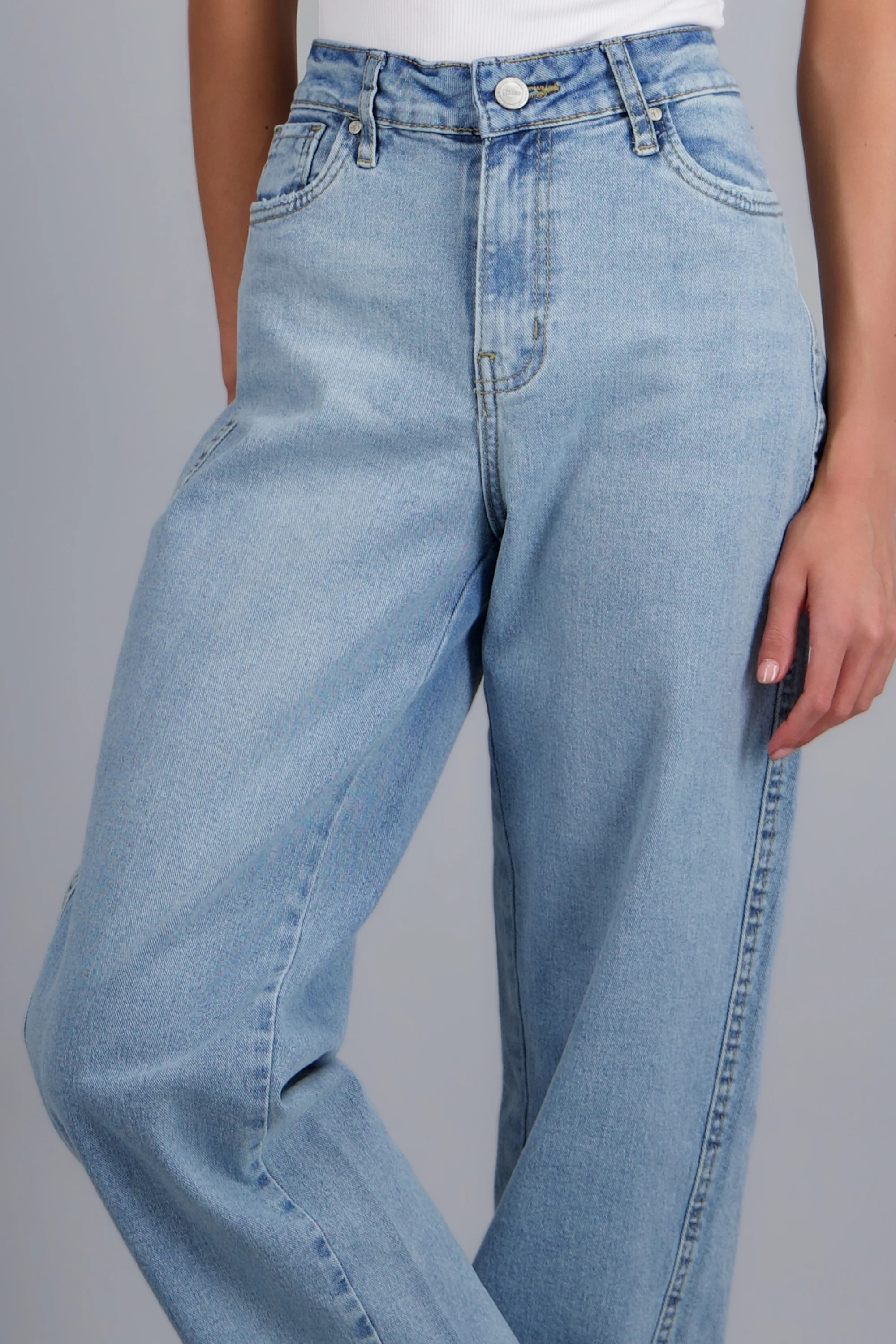 Jeans barrel mid rise - Image 5