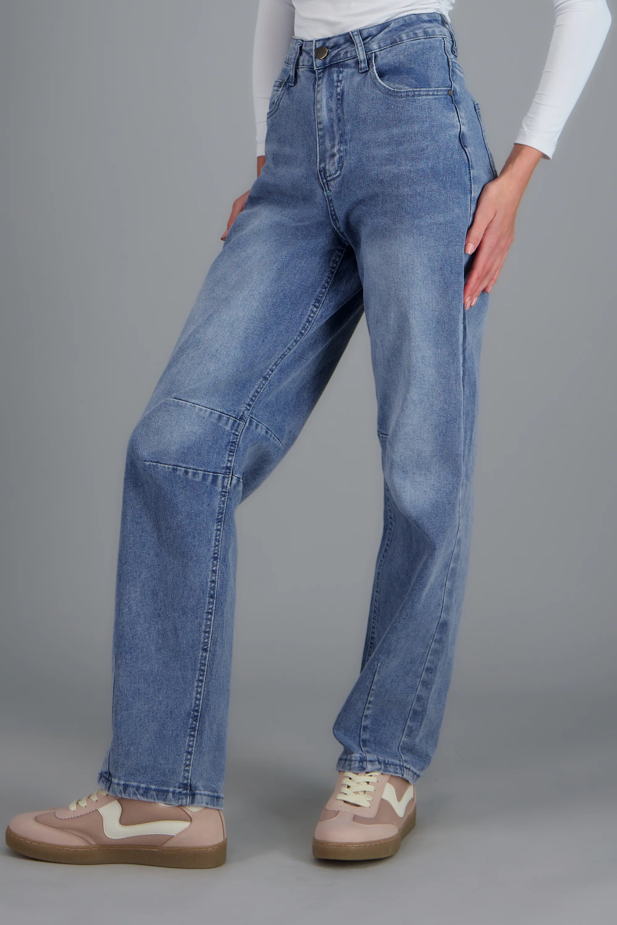 Jeans barrel pinzas - Image 5