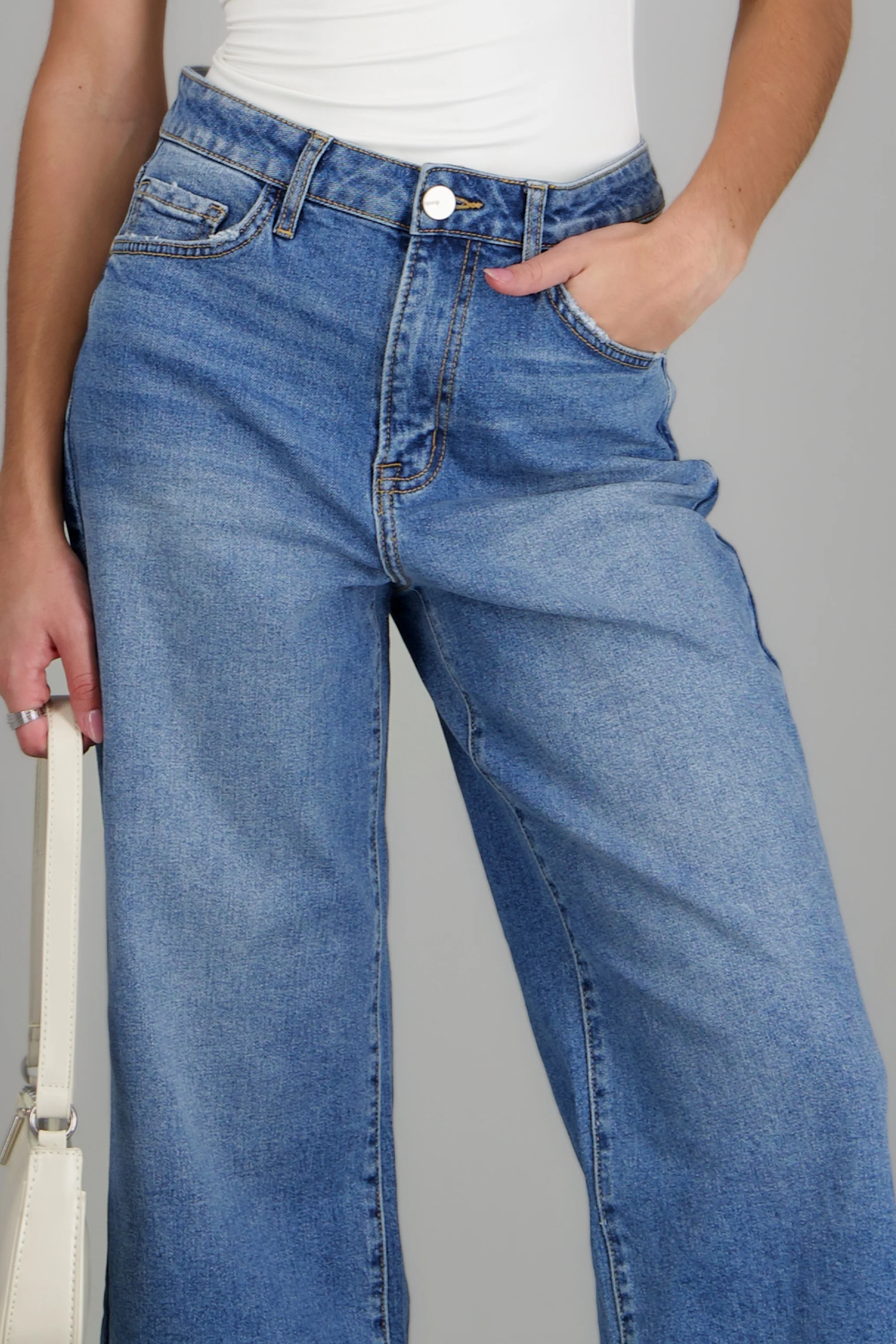 Jeans cropped básico - Image 5