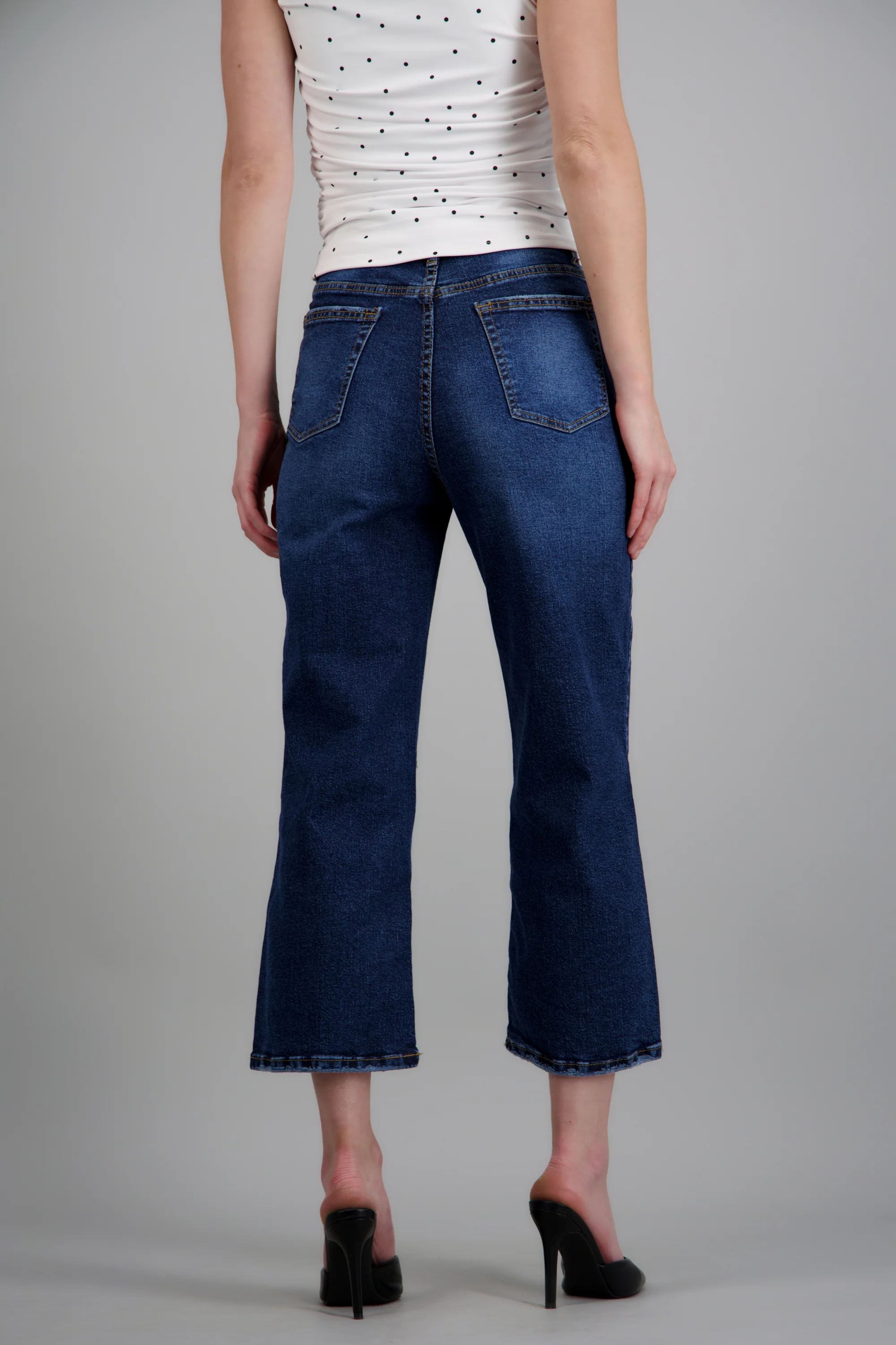Jeans cropped mid rise - Image 4