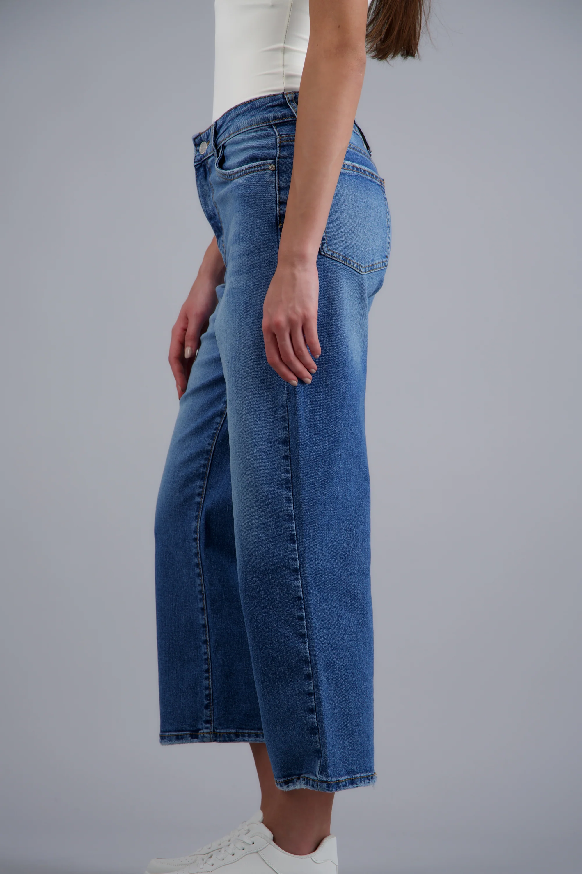 Jeans cropped mid rise - Image 5
