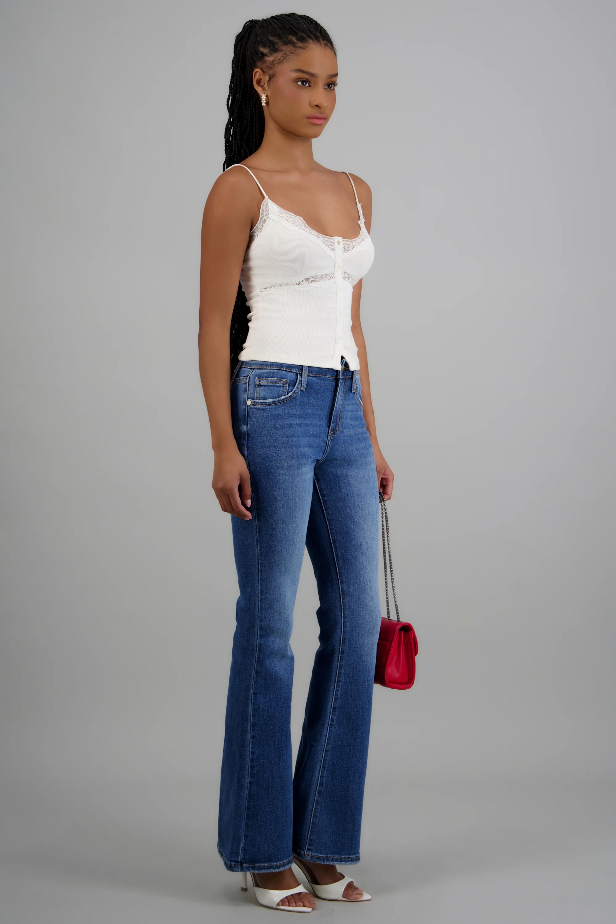 Jeans flare básicos - Image 3