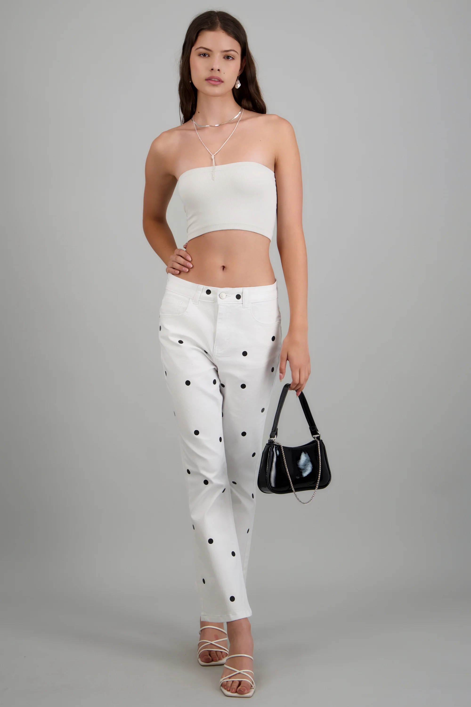 Jeans flare polkas - Image 3