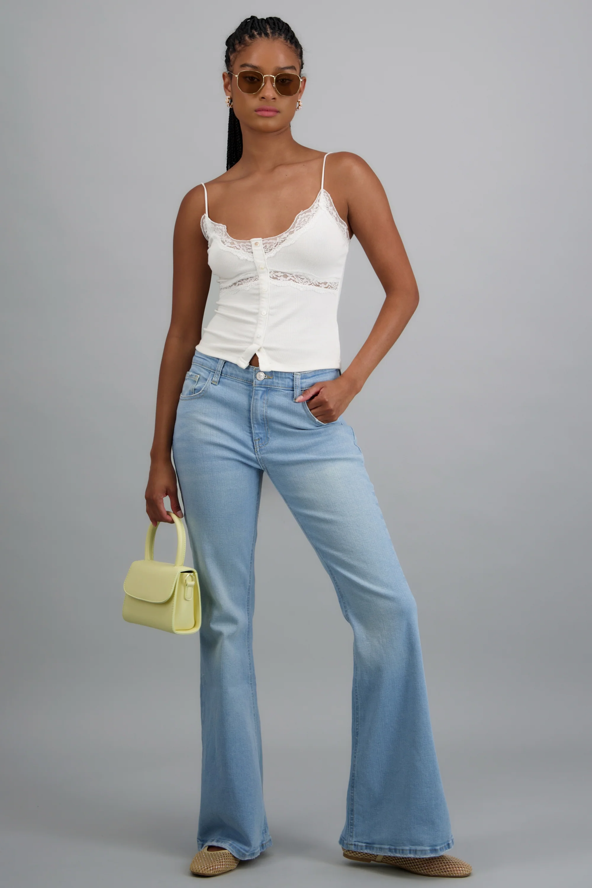 Jeans flare skinny