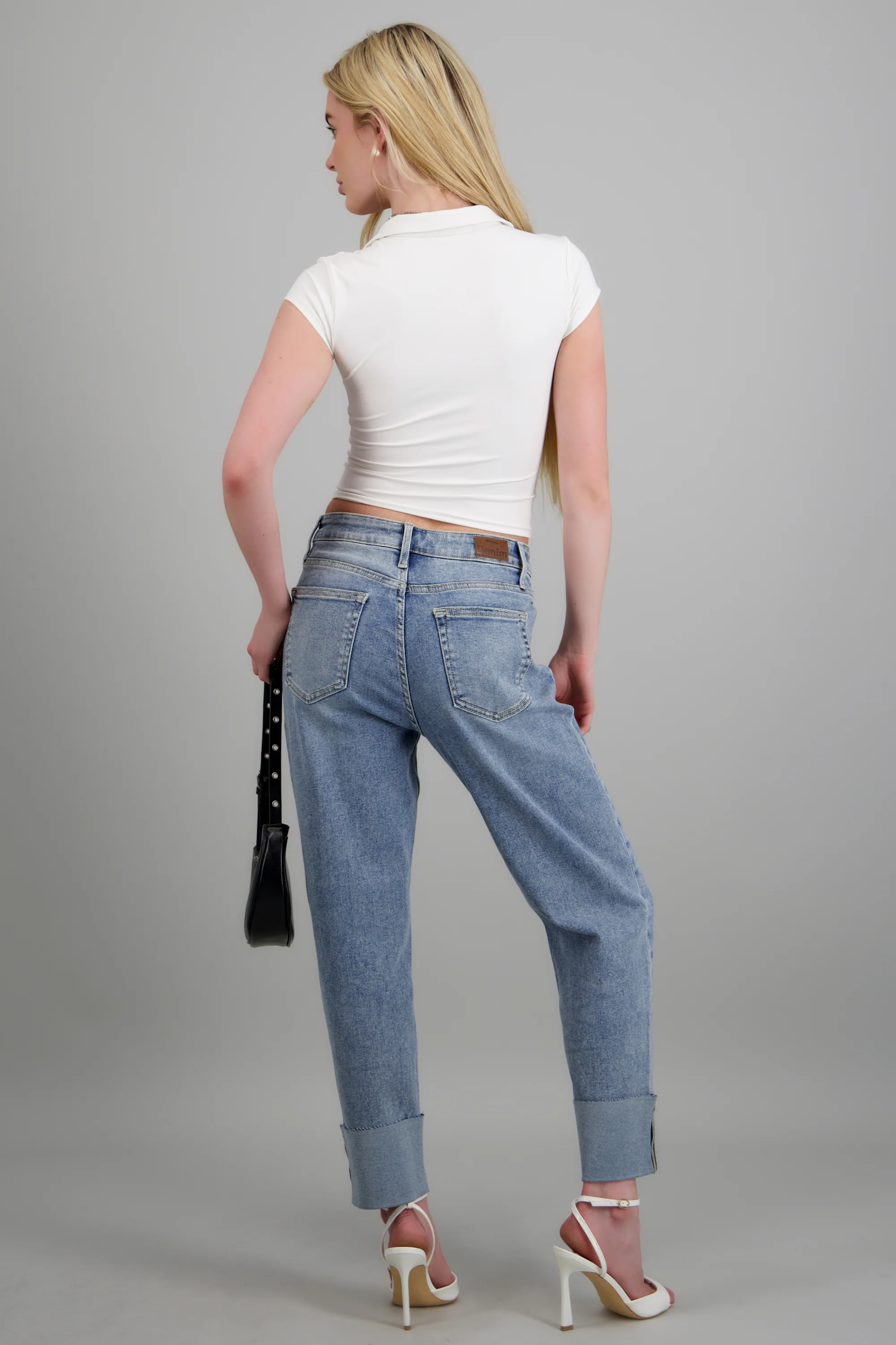 Jeans mom dobladillo - Image 4