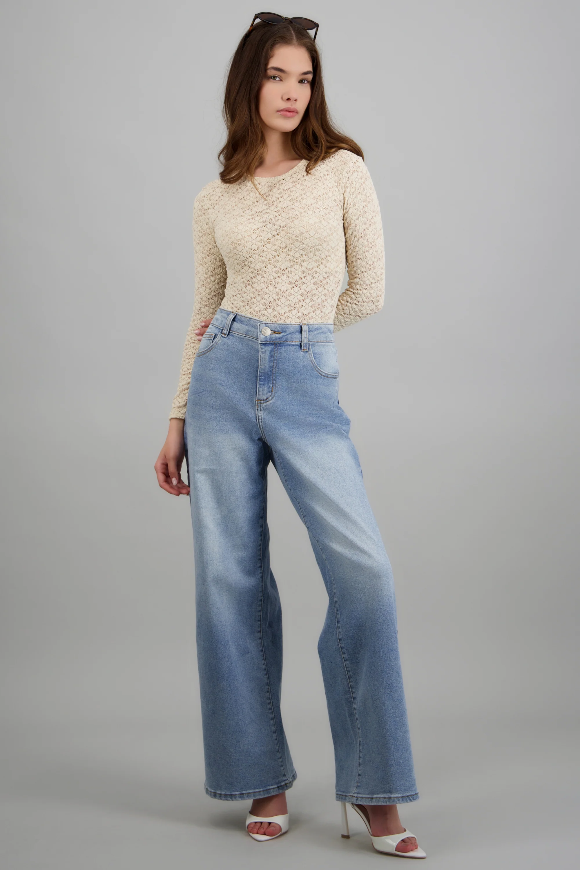Jeans straight básicos