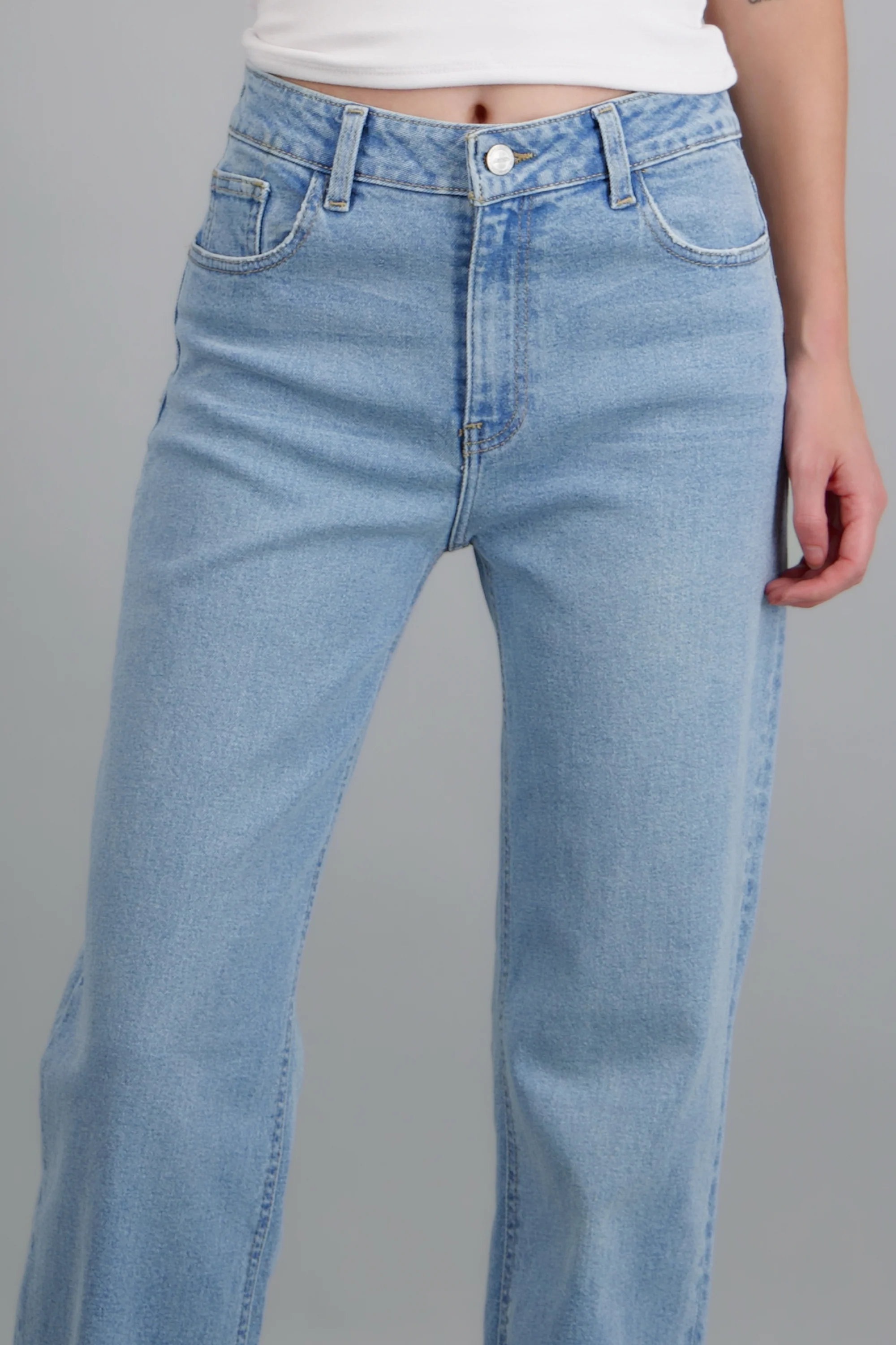 Jeans straight dobladillo - Image 5