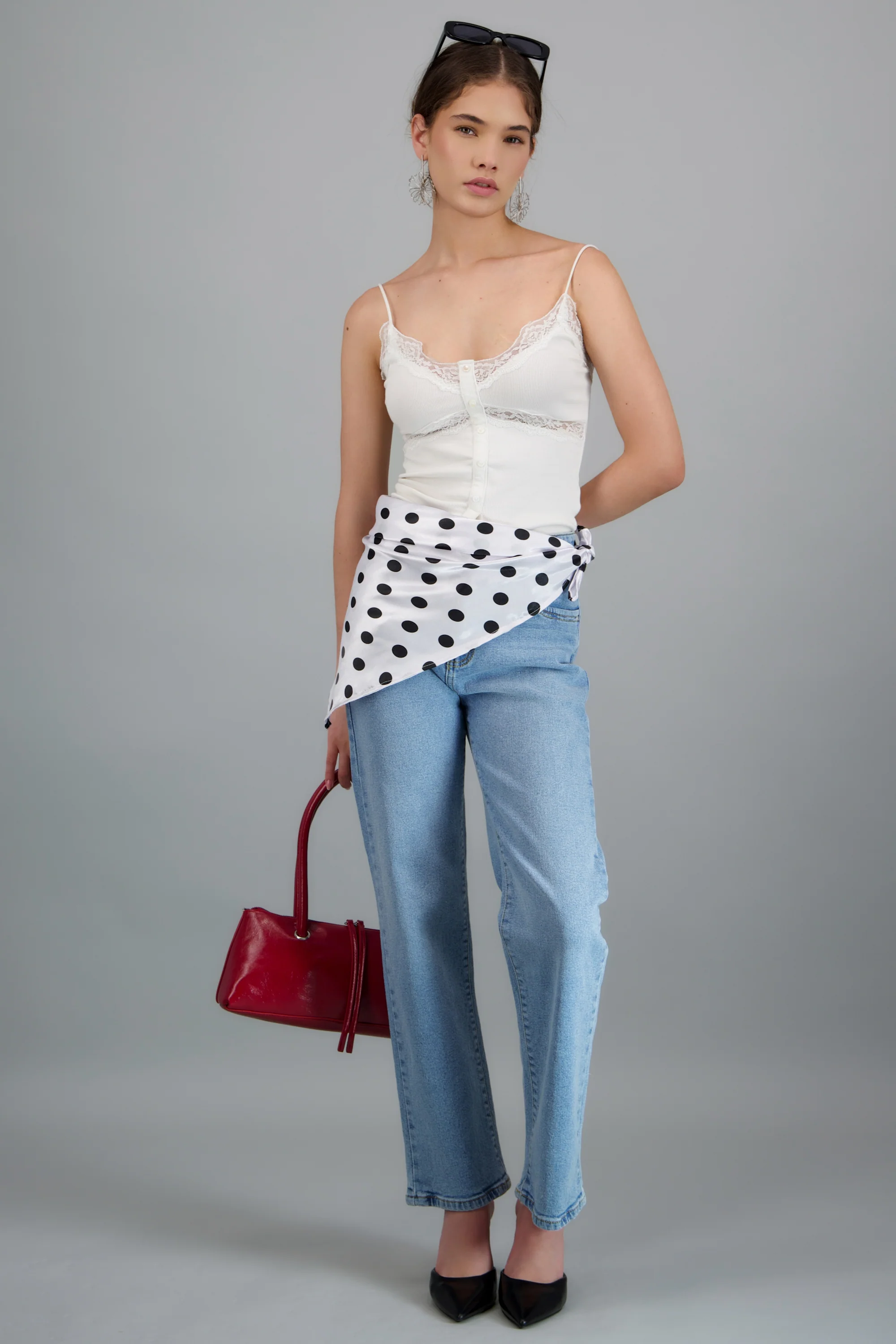 Jeans straight pañoleta - Image 2