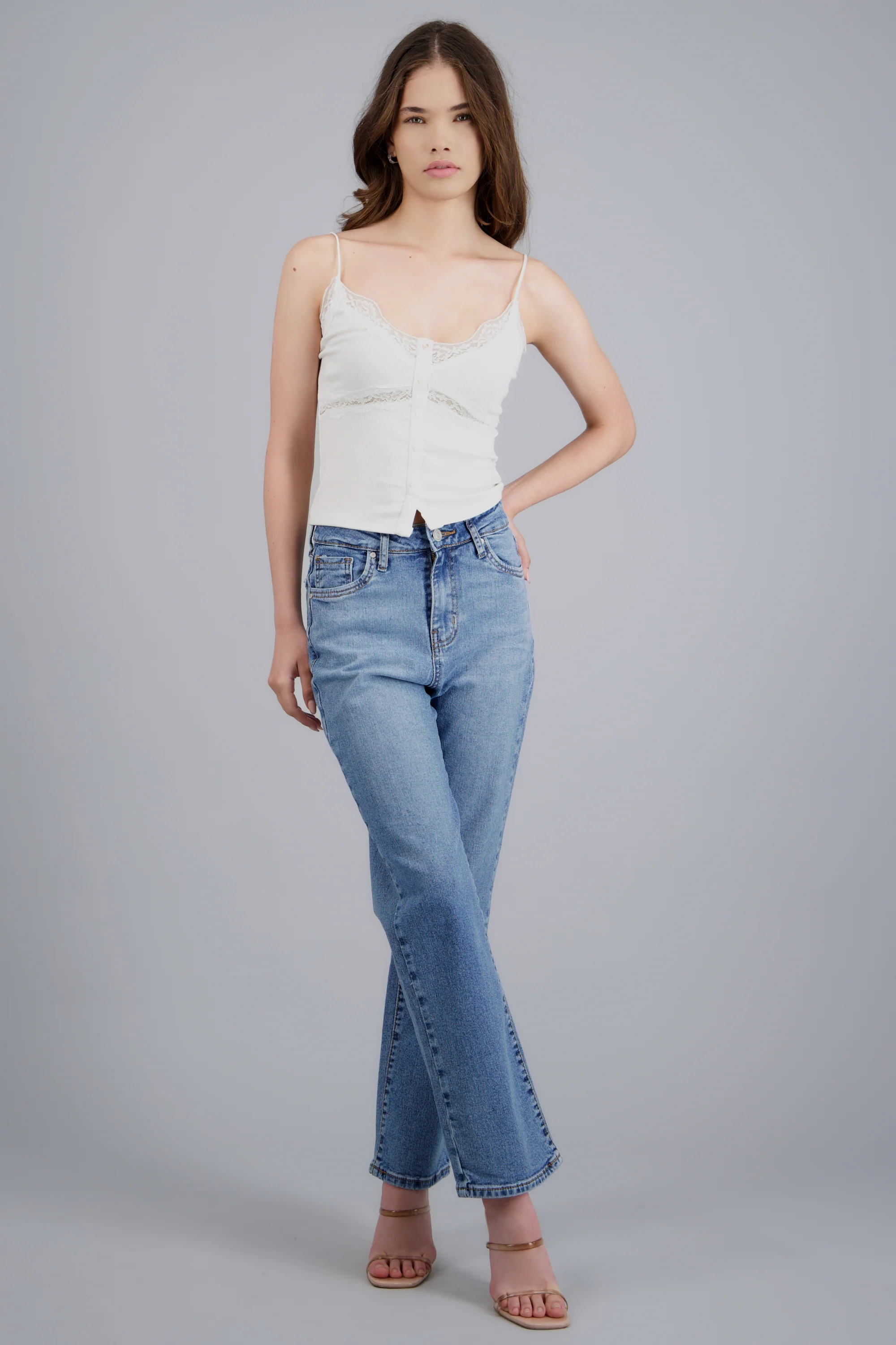 Jeans straight mid rise - Image 3