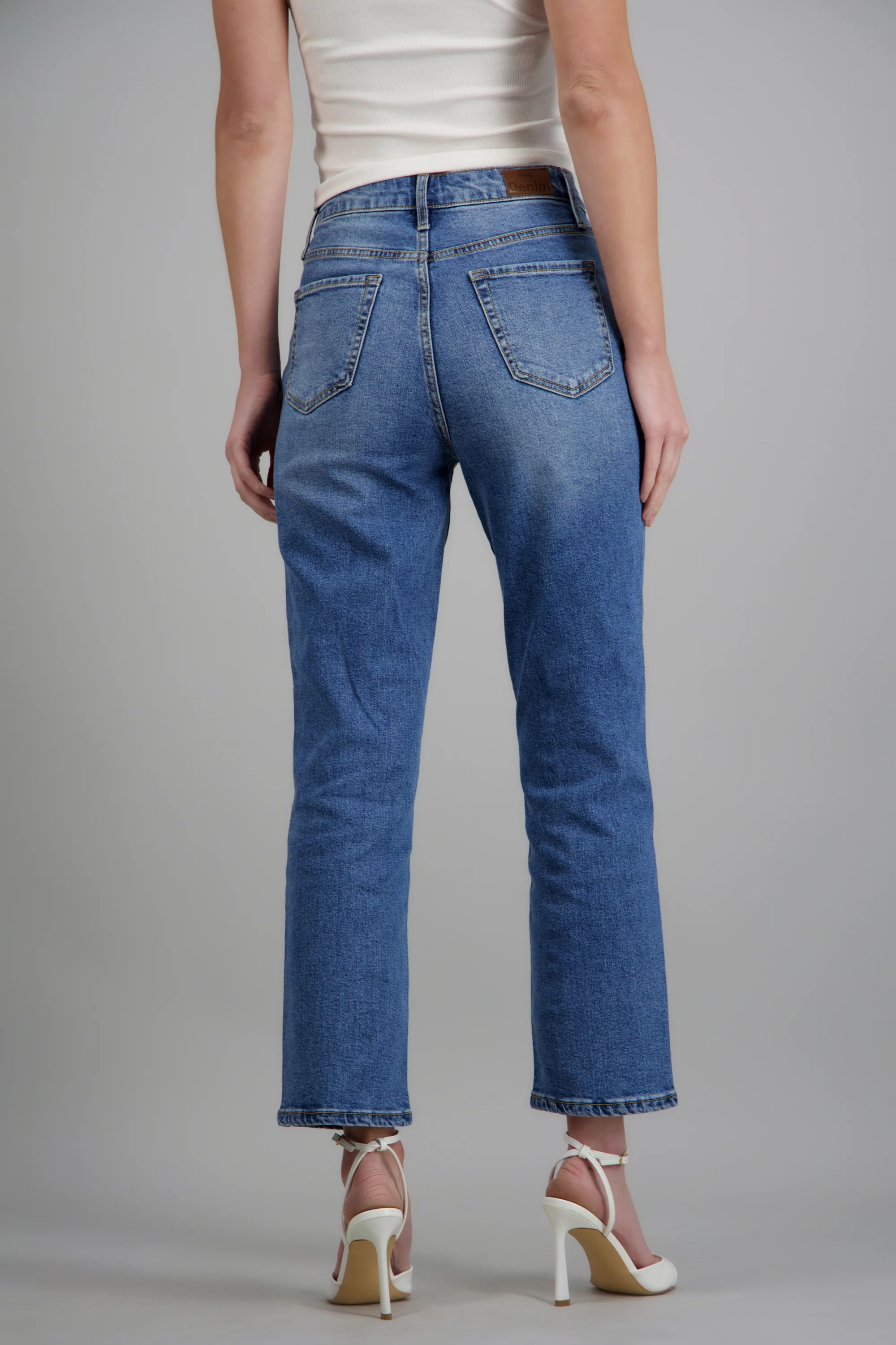 JEANS STRAIGHT MID RISE - Image 4