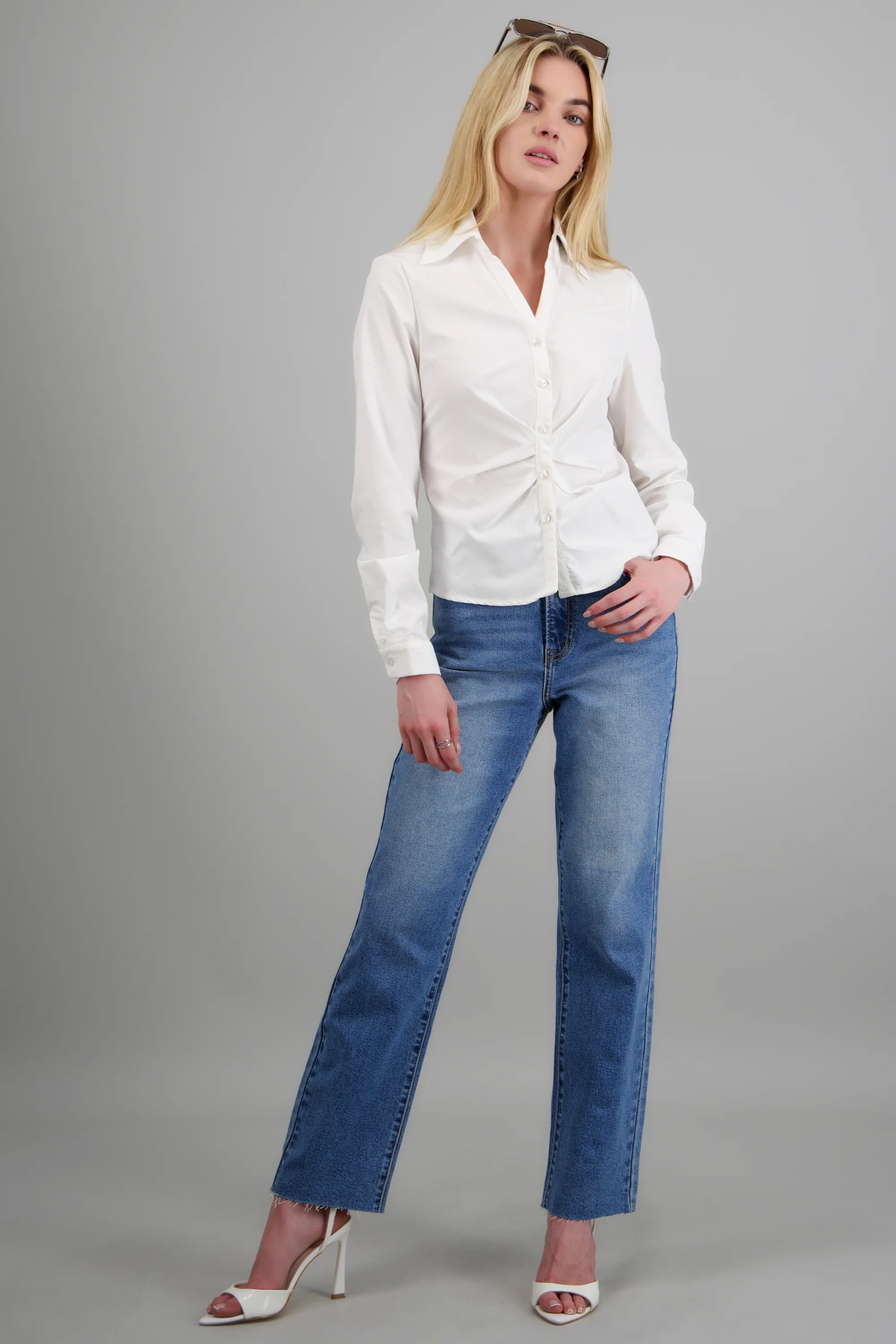 JEANS STRAIGHT AL CORTE - Image 5