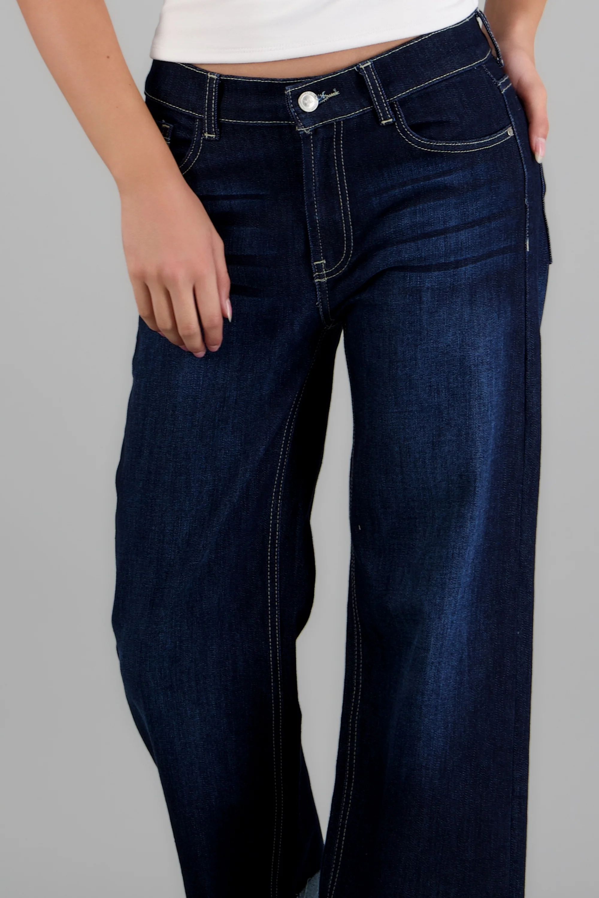 Jeans wide leg amplios - Image 5