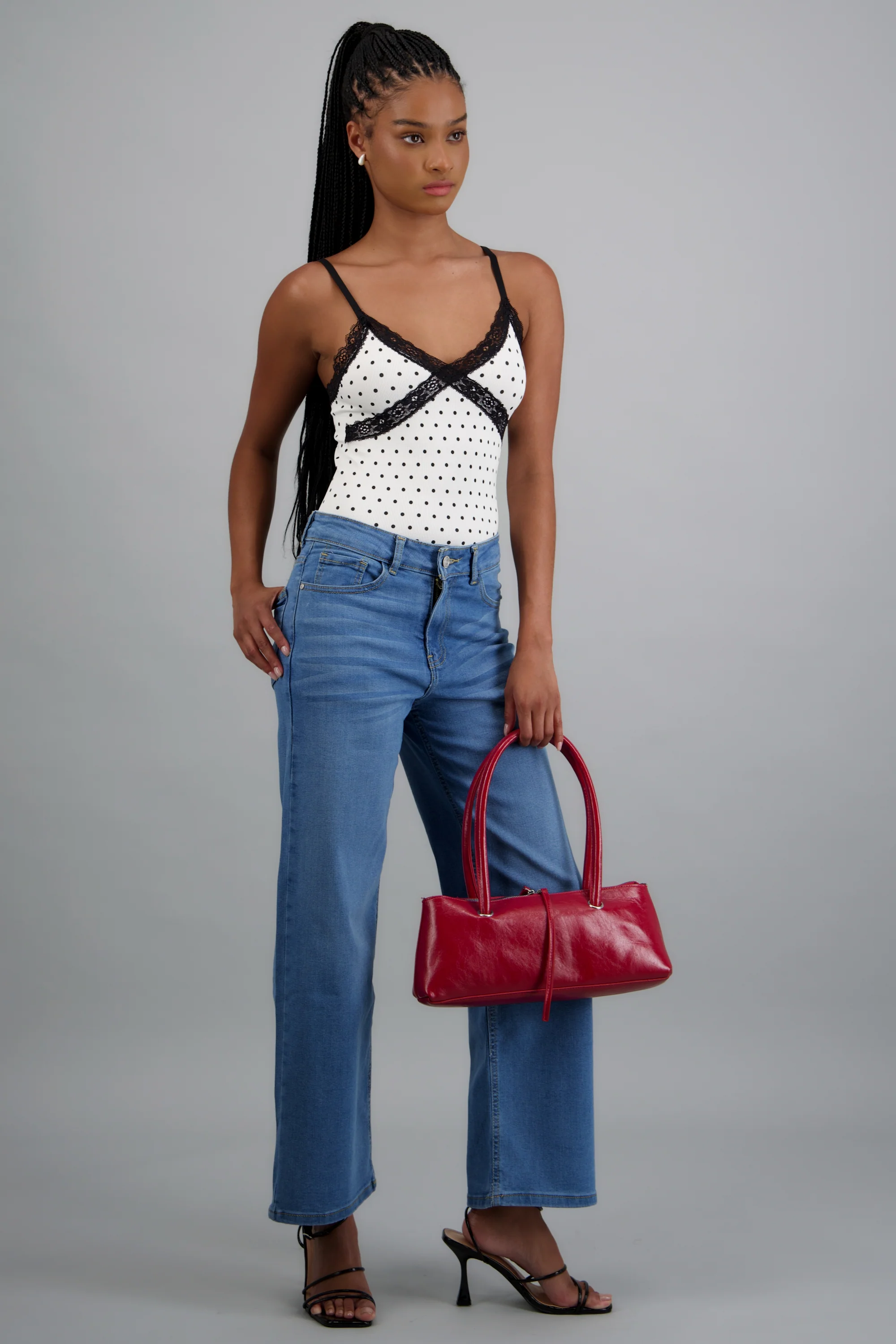 Jeans wide leg básicos - Image 2