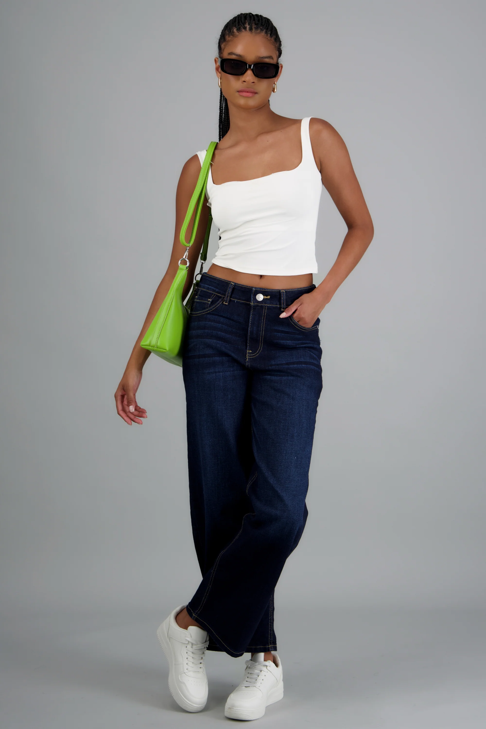 Jeans wide leg básicos - Image 6