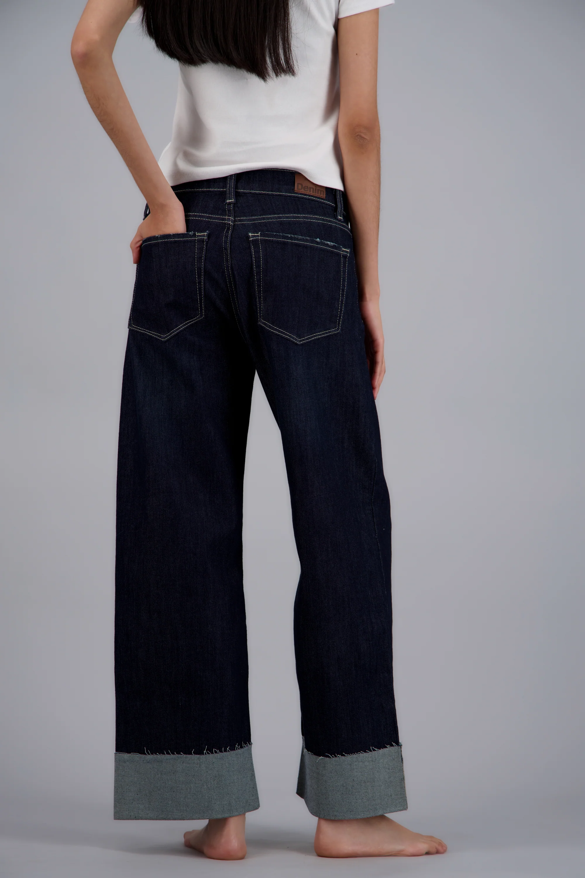 Jeans wide leg dobladillo - Image 5