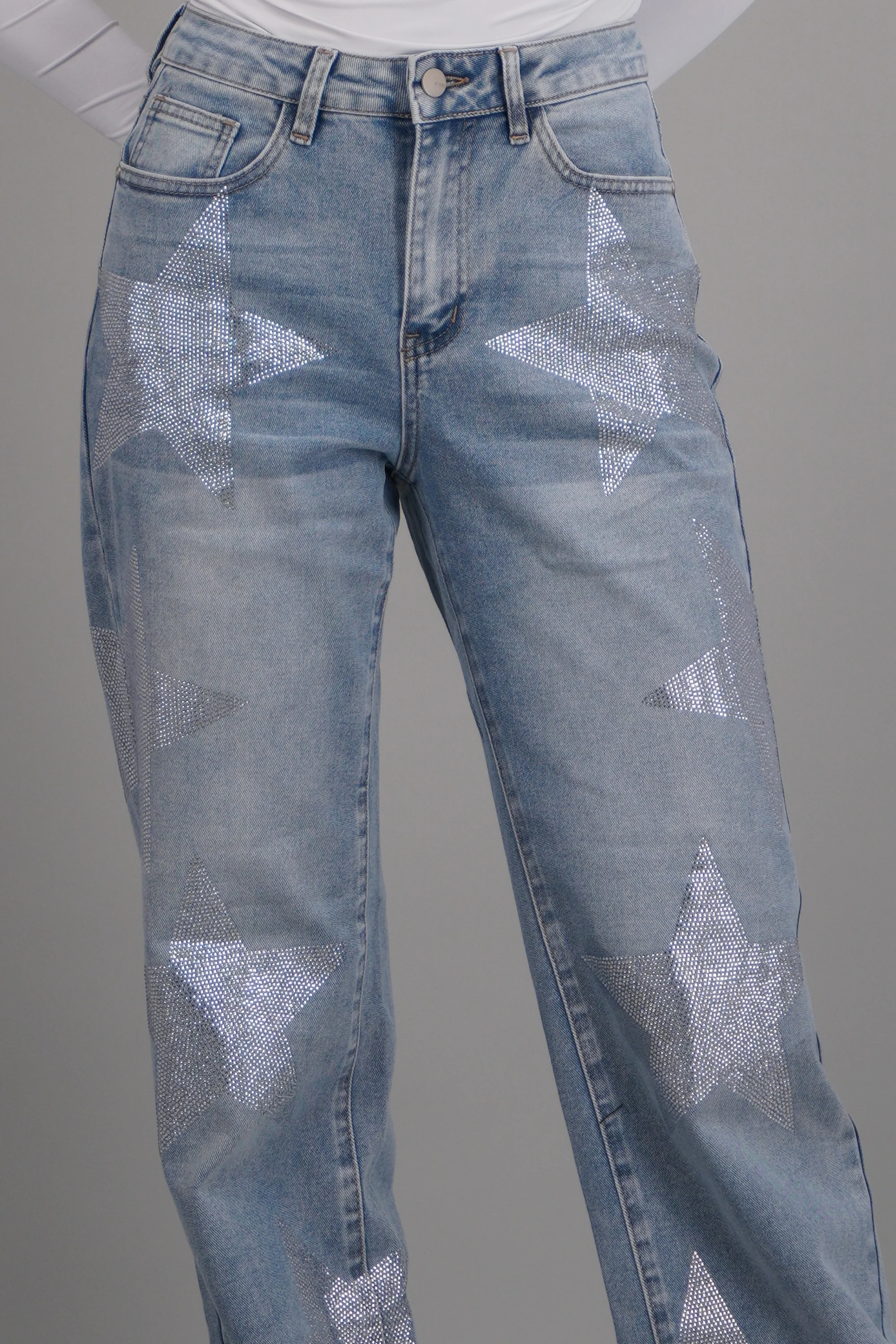 Jeans wide leg estrellas - Image 2