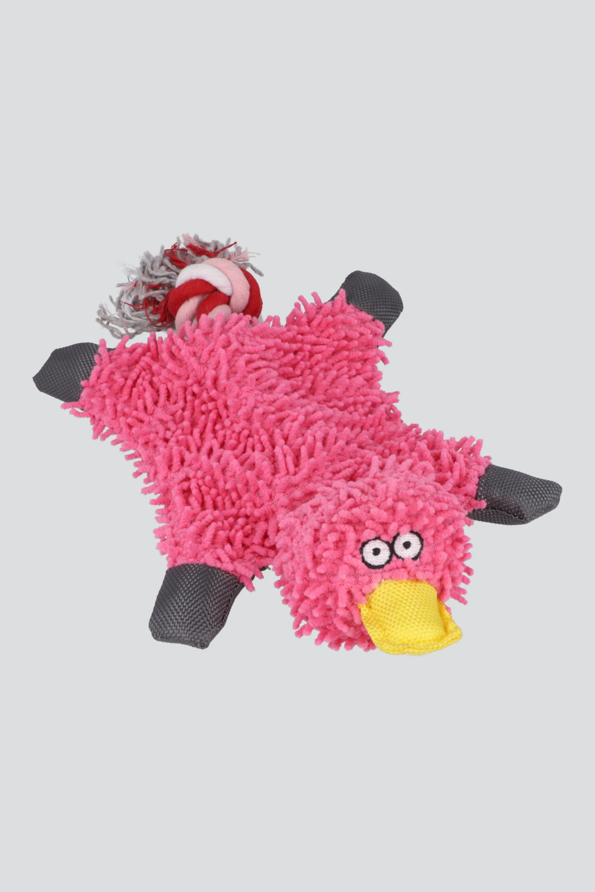 Juguete mascota pato aplastado
