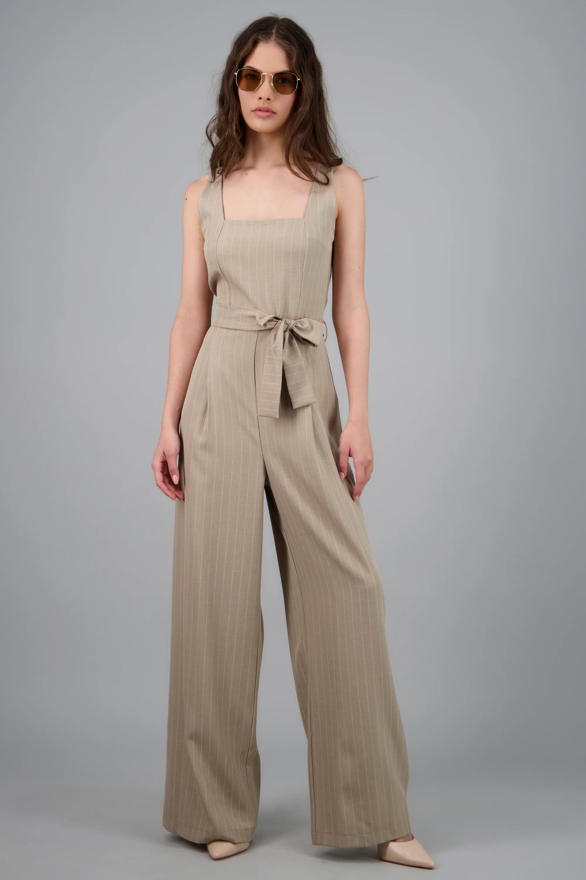Jumpsuit de rayas diplomaticas