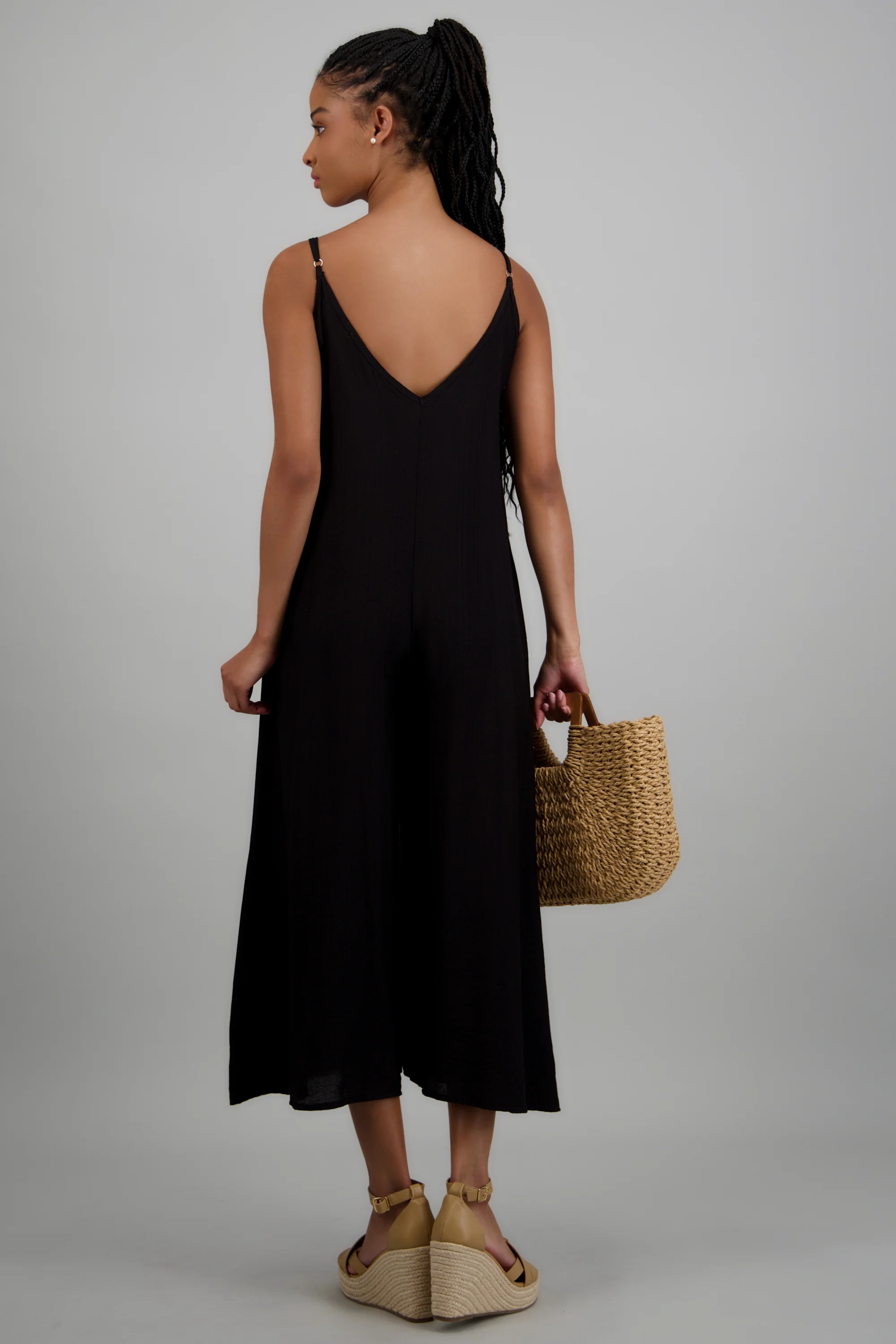 Jumpsuit fluido con bolsas - Image 4