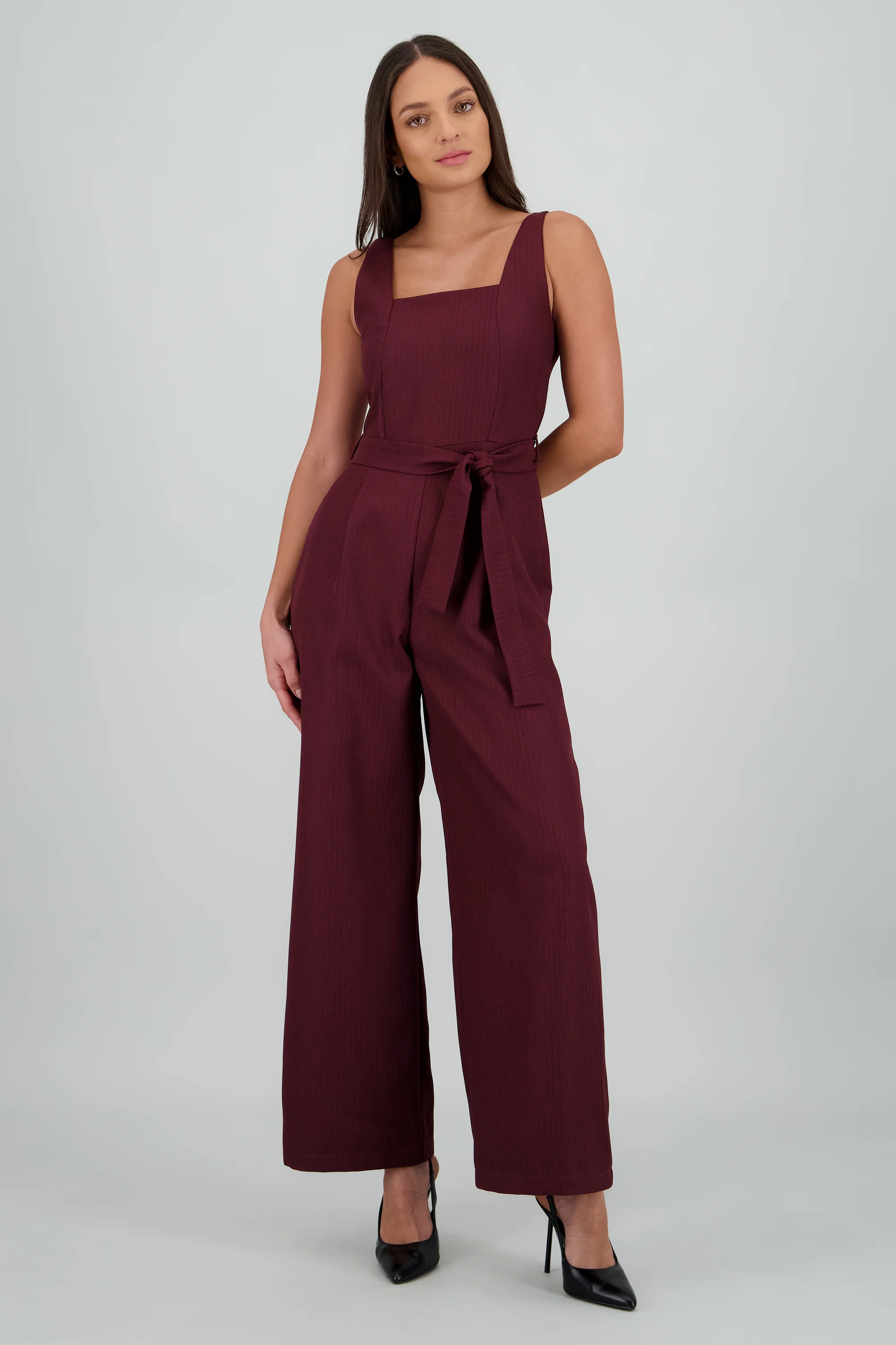 Jumpsuit sastreado esc cuadrado