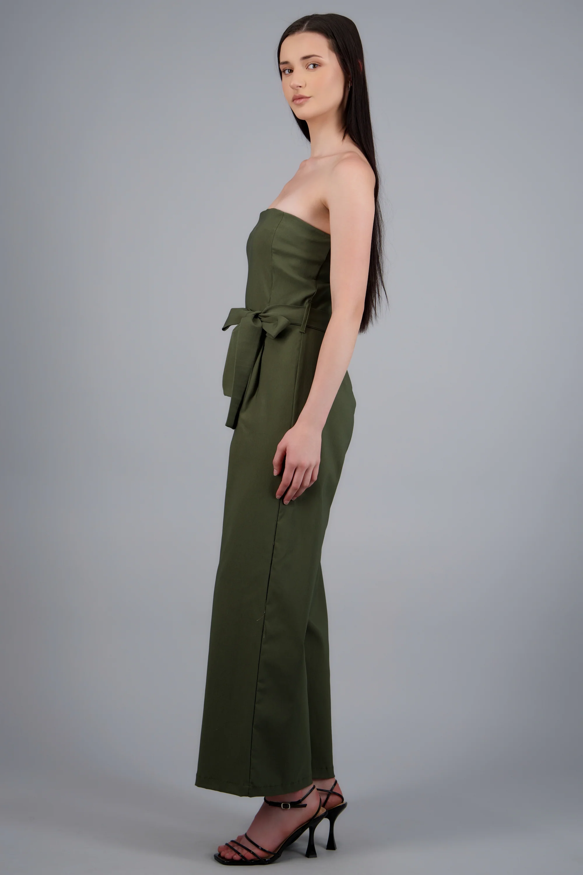 Jumpsuit strapless con cinto - Image 2