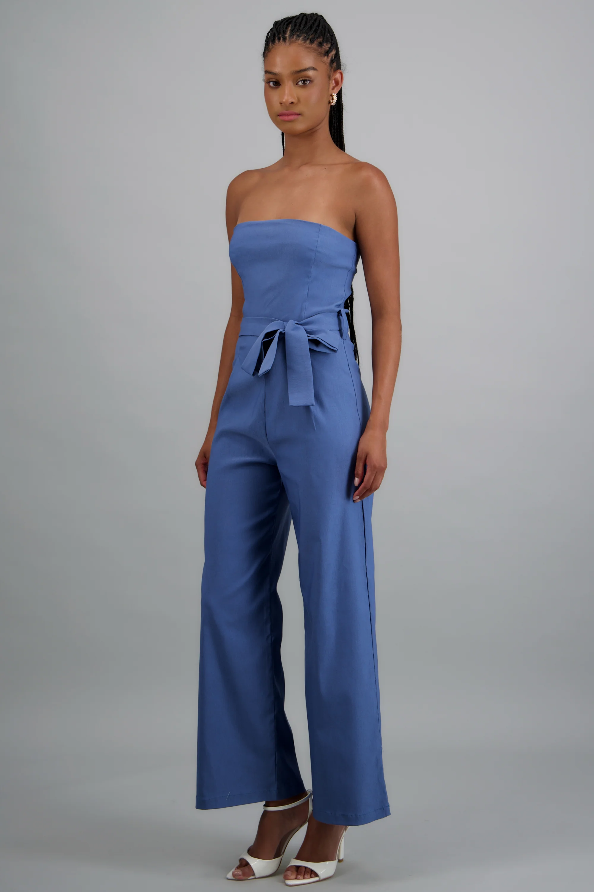 Jumpsuit strapless con cinto - Image 2