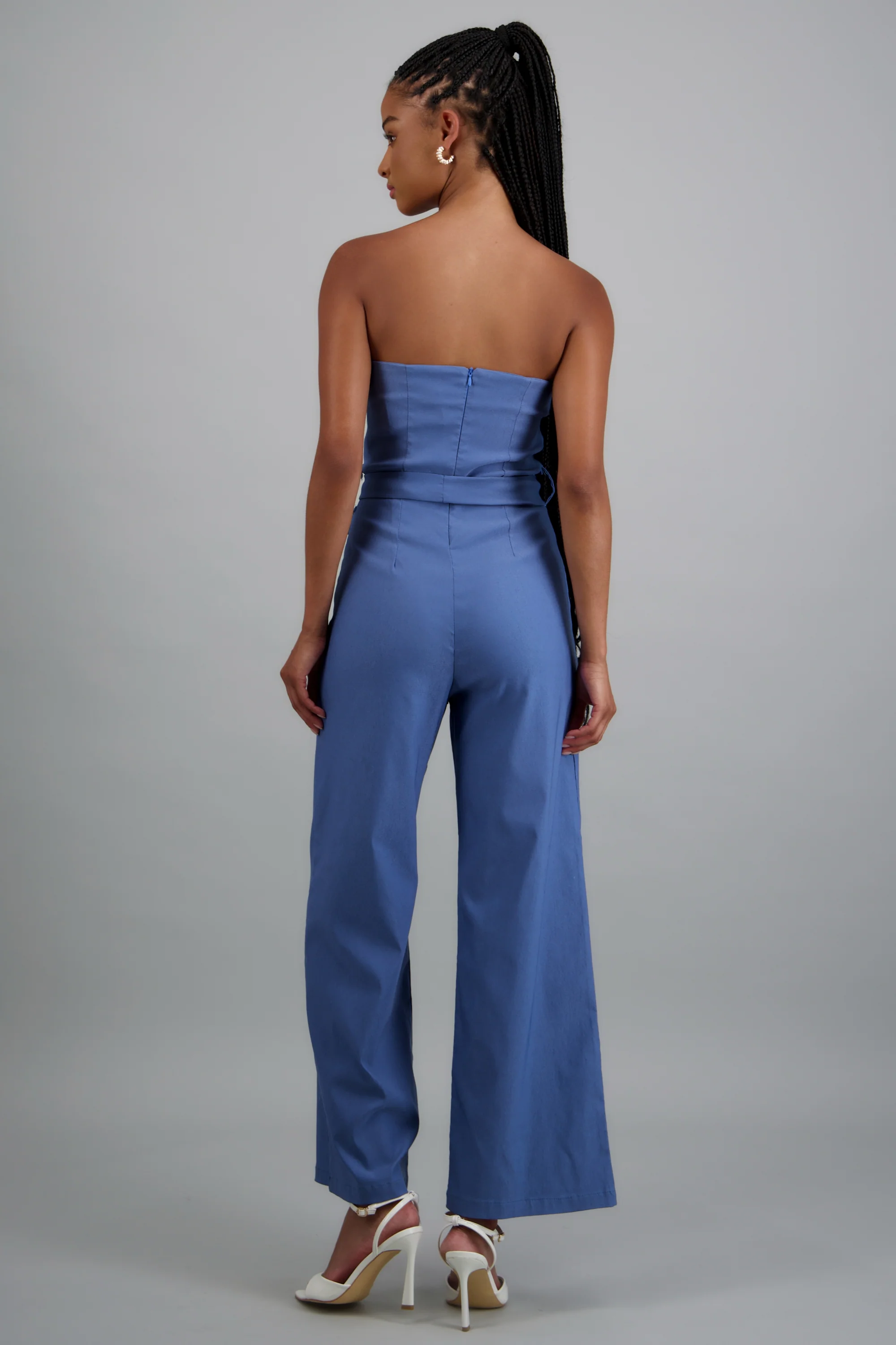 Jumpsuit strapless con cinto - Image 4