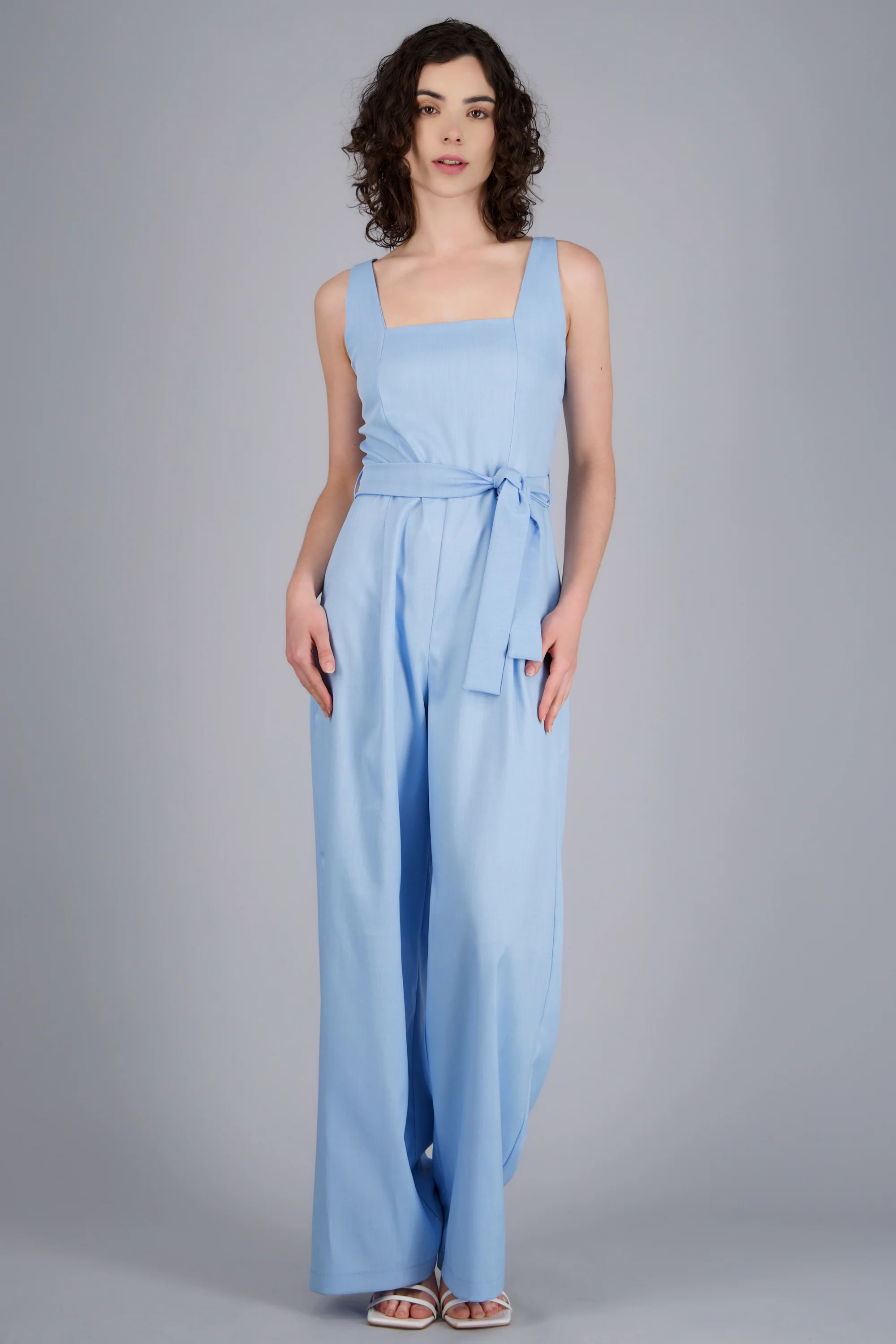 Jumpsuit tirantes detalle cinturon