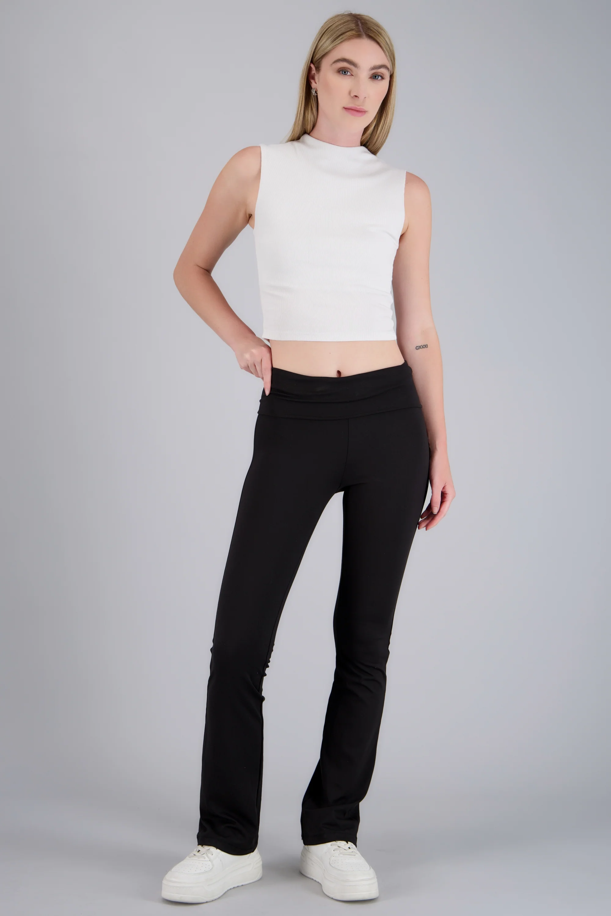 leggings corte recto pretina ancha - Image 3