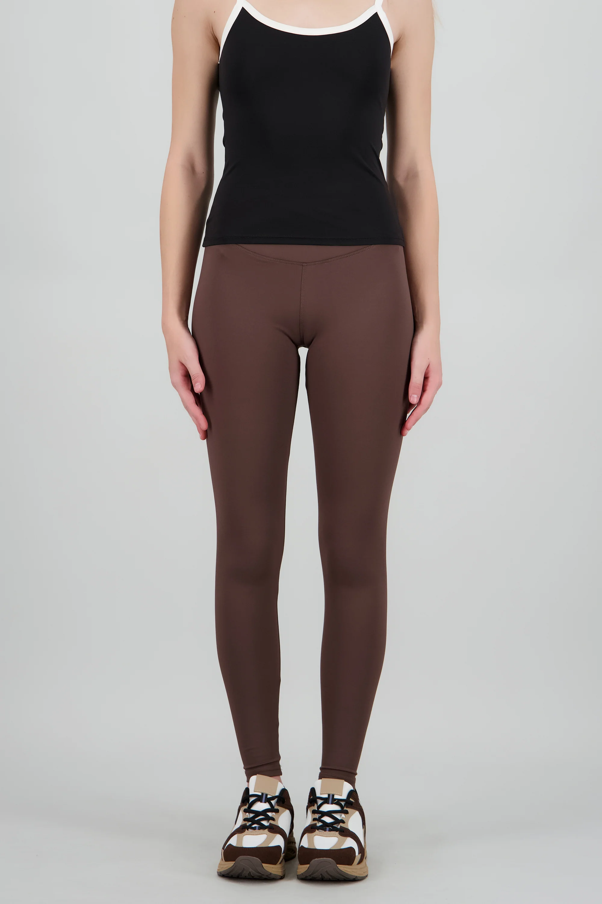 Leggings deportivos skinny detalle pretina - Image 2
