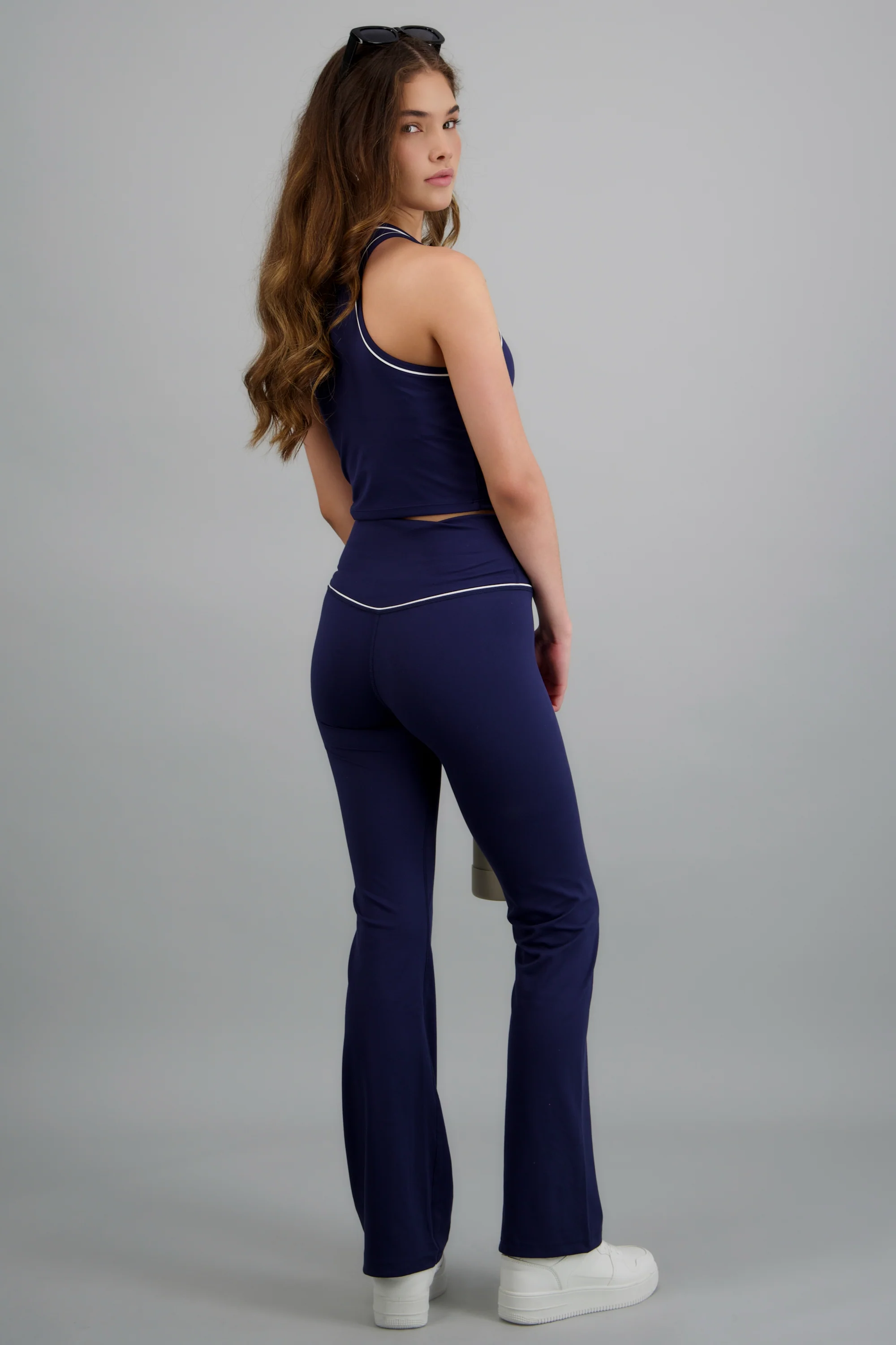 Leggings flare detalle contraste - Image 4