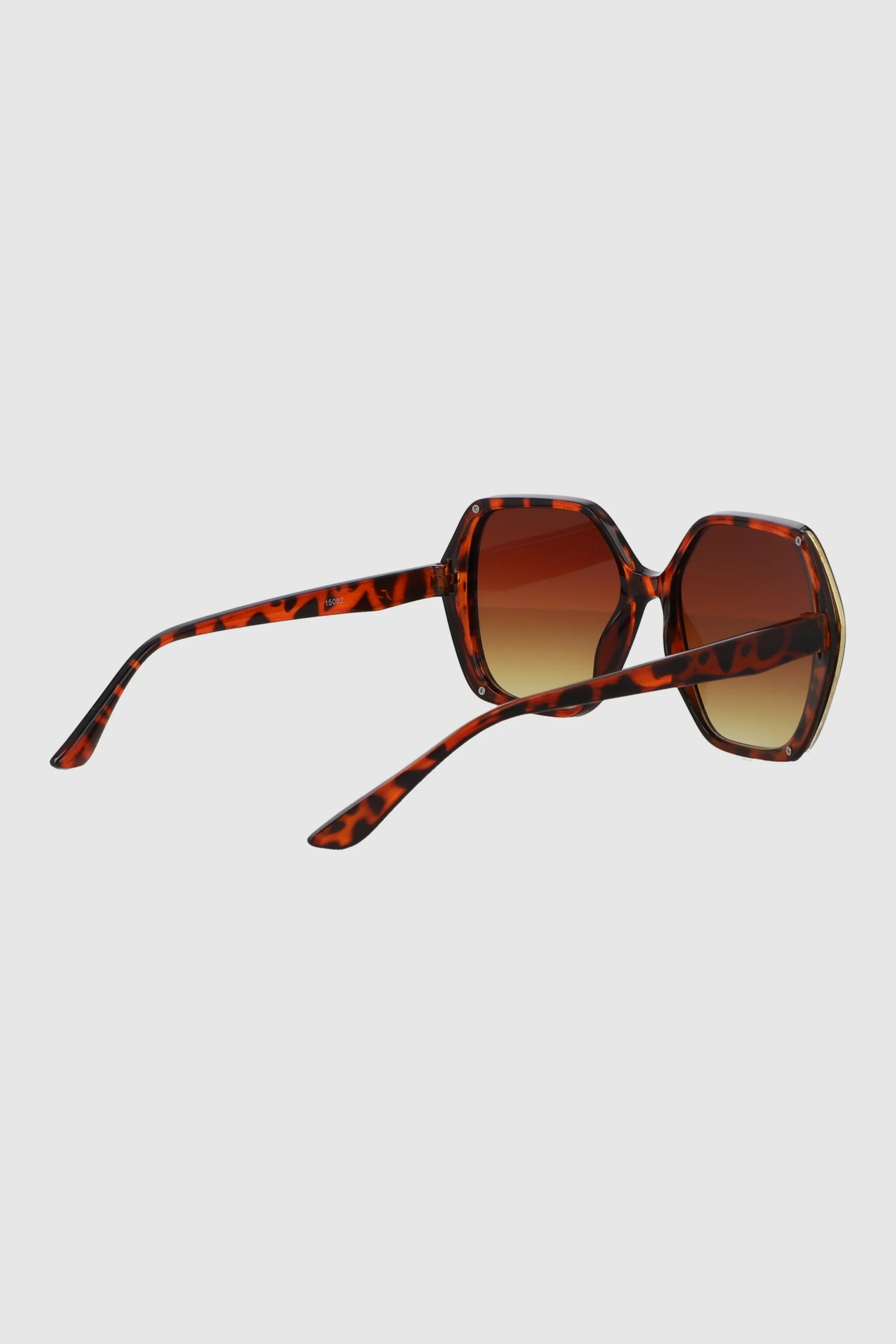 Lente cuadrado geometrico con borde metalico - Image 4