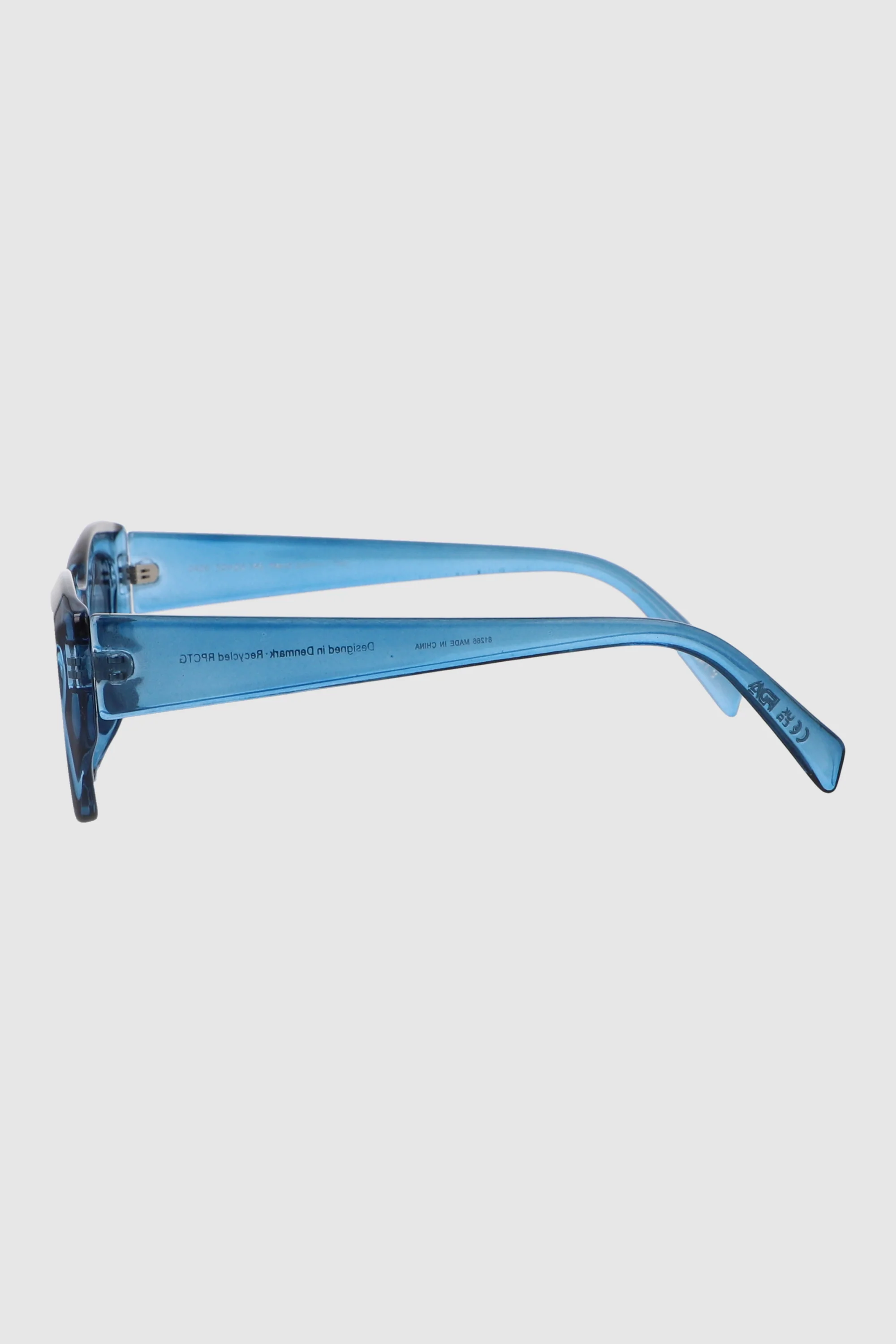Lente wayfarer geometrico traslucido - Image 3